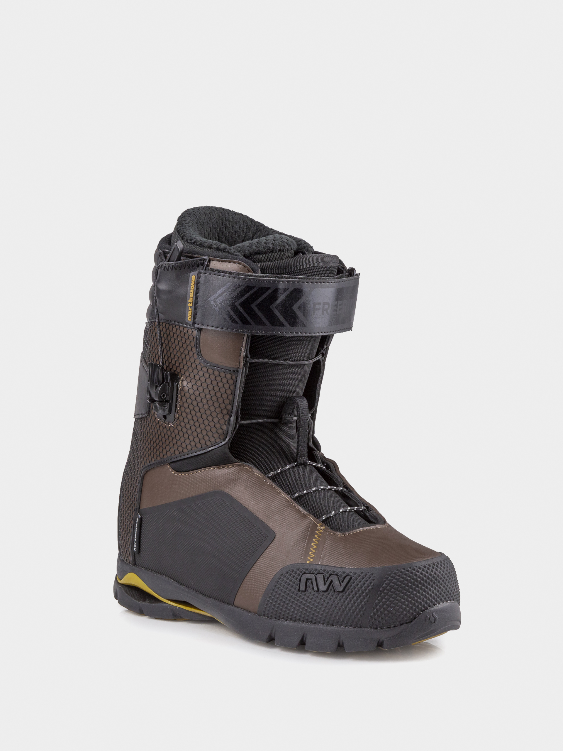 Boty na snowboard Northwave Domain Sls - hnědá (dark brown)