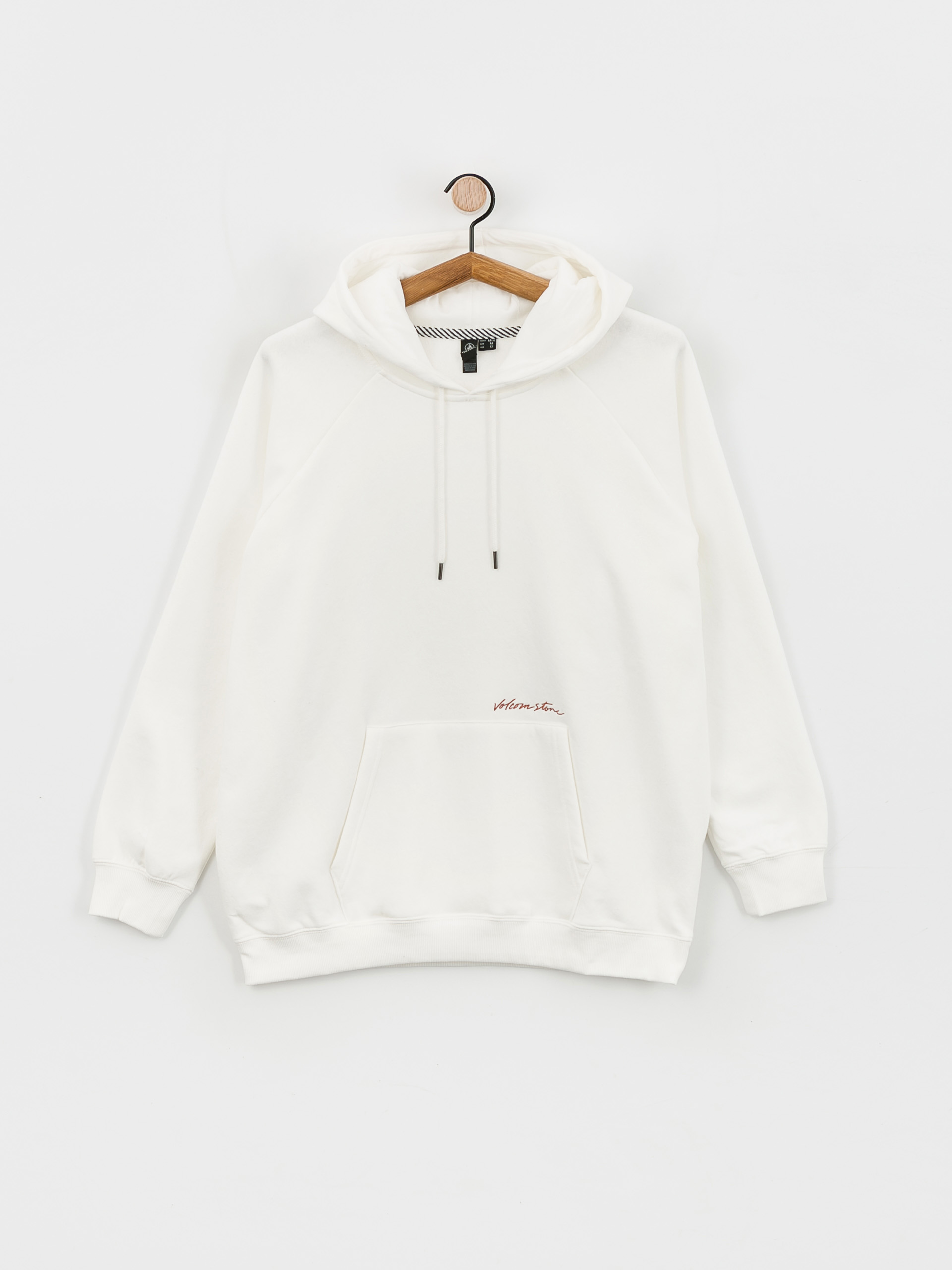 Mikina s kapucí Volcom Truly Stoked Bf HD (star white)