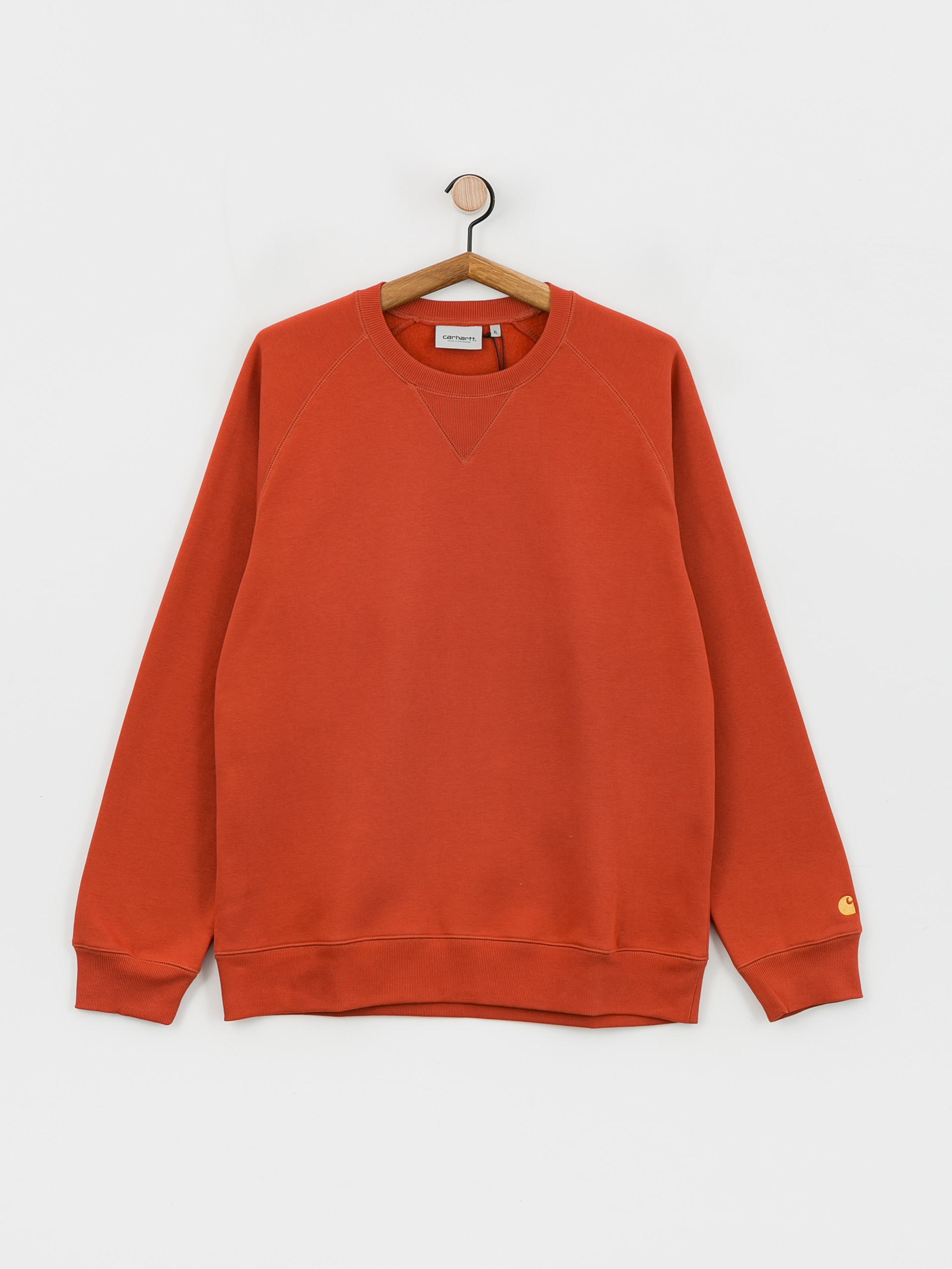 Mikina Carhartt WIP Chase (phoenix/gold)