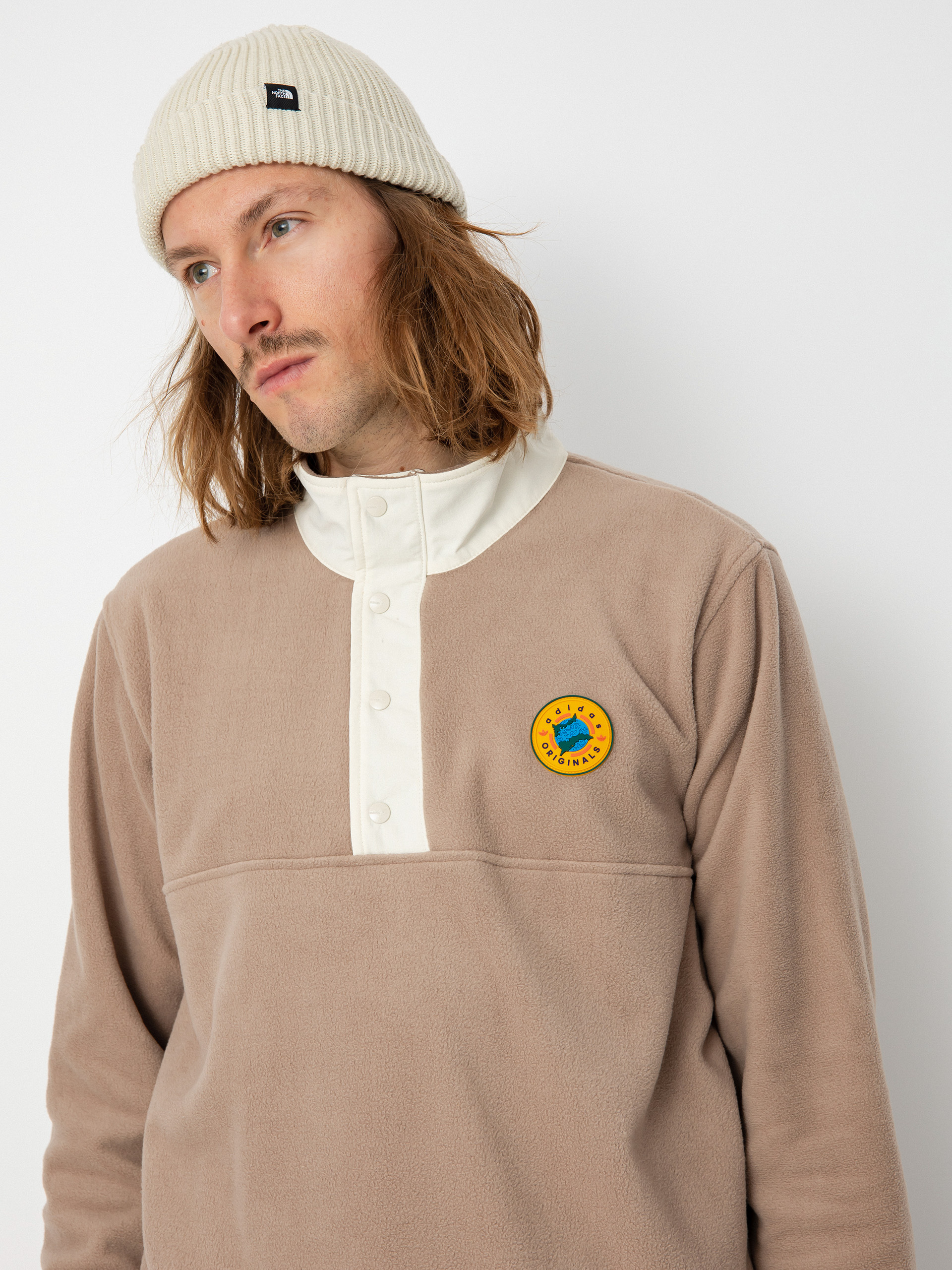 Pánský Fleecová mikina adidas Originals Wh Snap (chabrn)