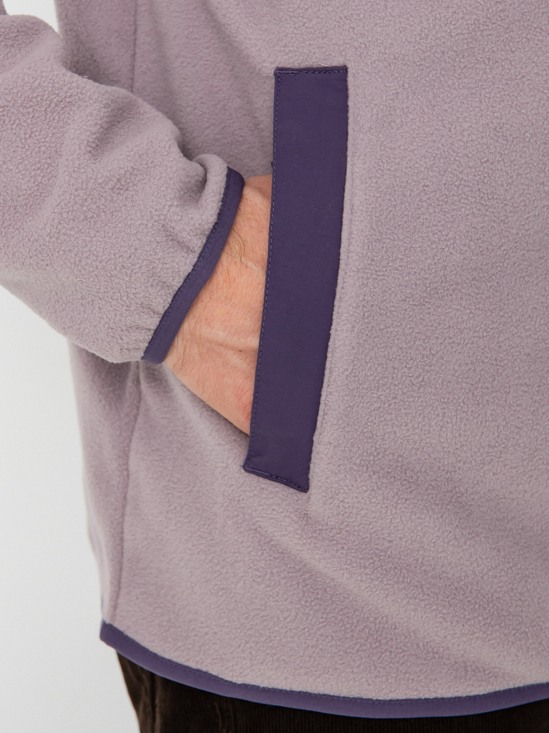 Pánský Fleecová mikina Burton Hearth Full Zip (elderberry/violet halo)