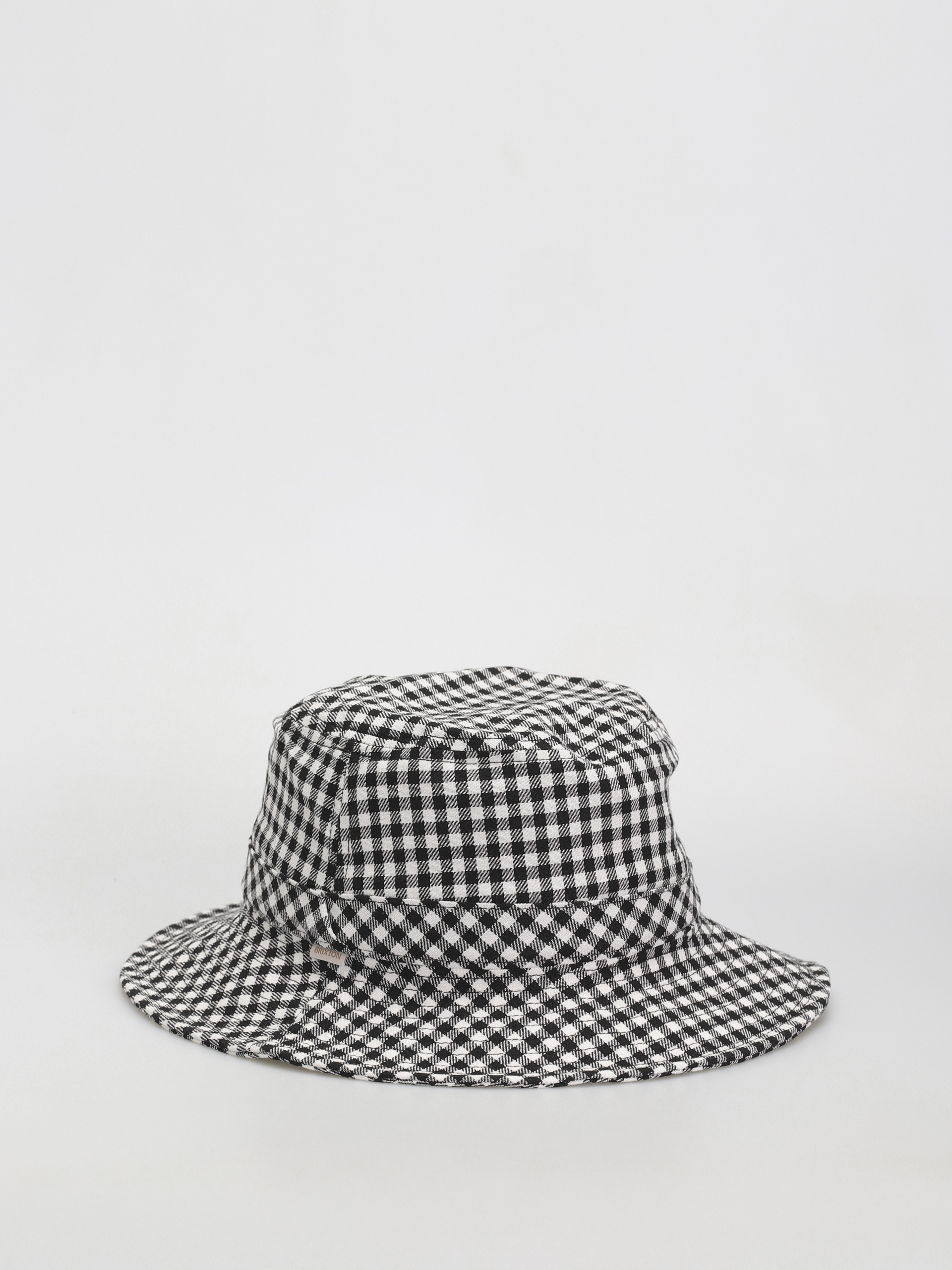 Klobouk Brixton Petra Packable Bucket Hat (black gingham)