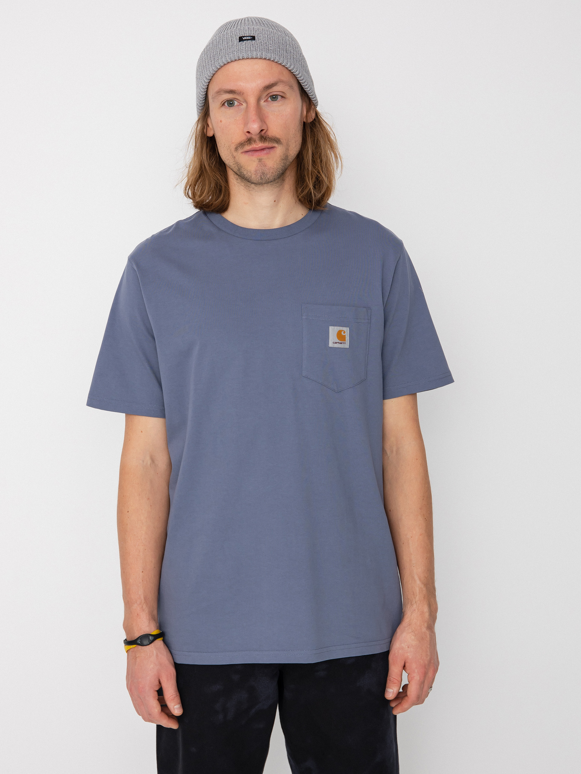 Tričko Carhartt WIP Pocket (bluefin)
