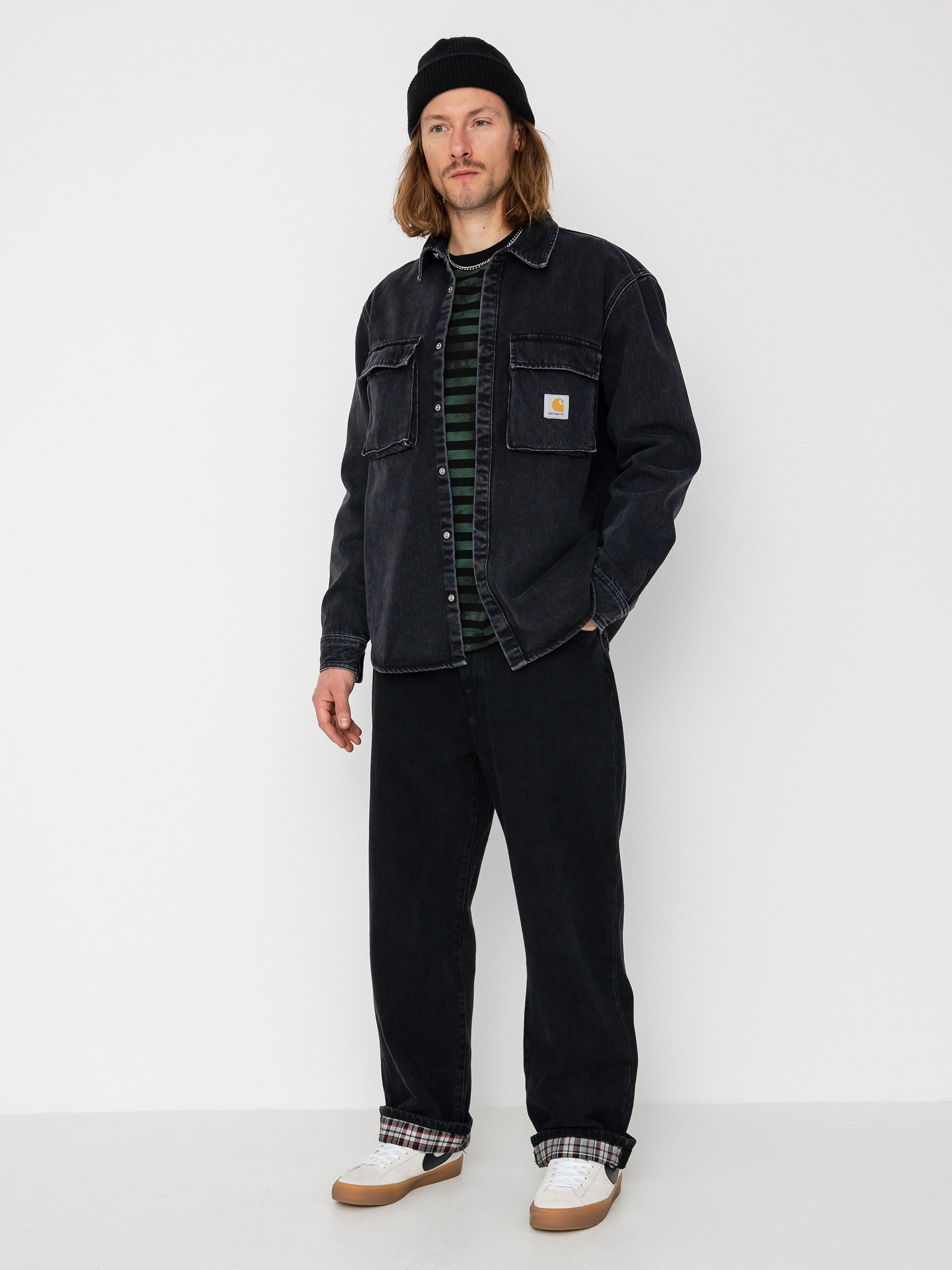 Kalhoty Carhartt WIP Rider (black)