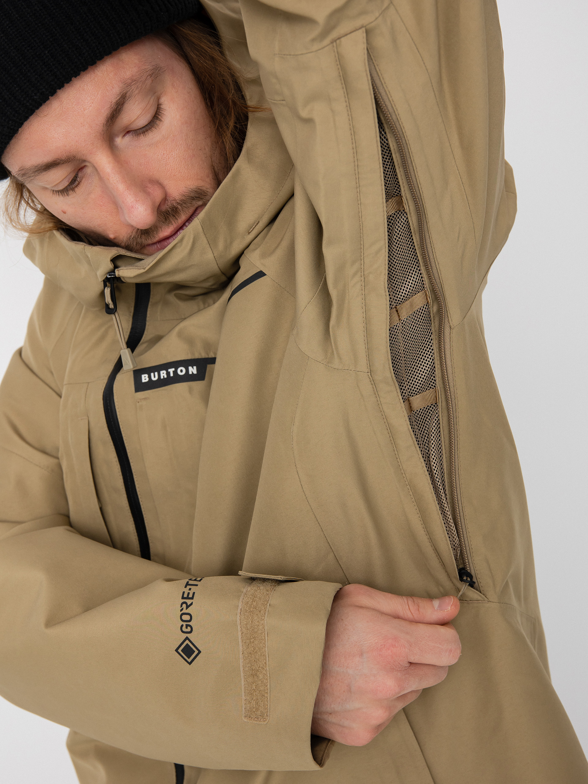 Pánská Snowboardová bunda Burton Pillowline Gore Tex 2L (kelp)