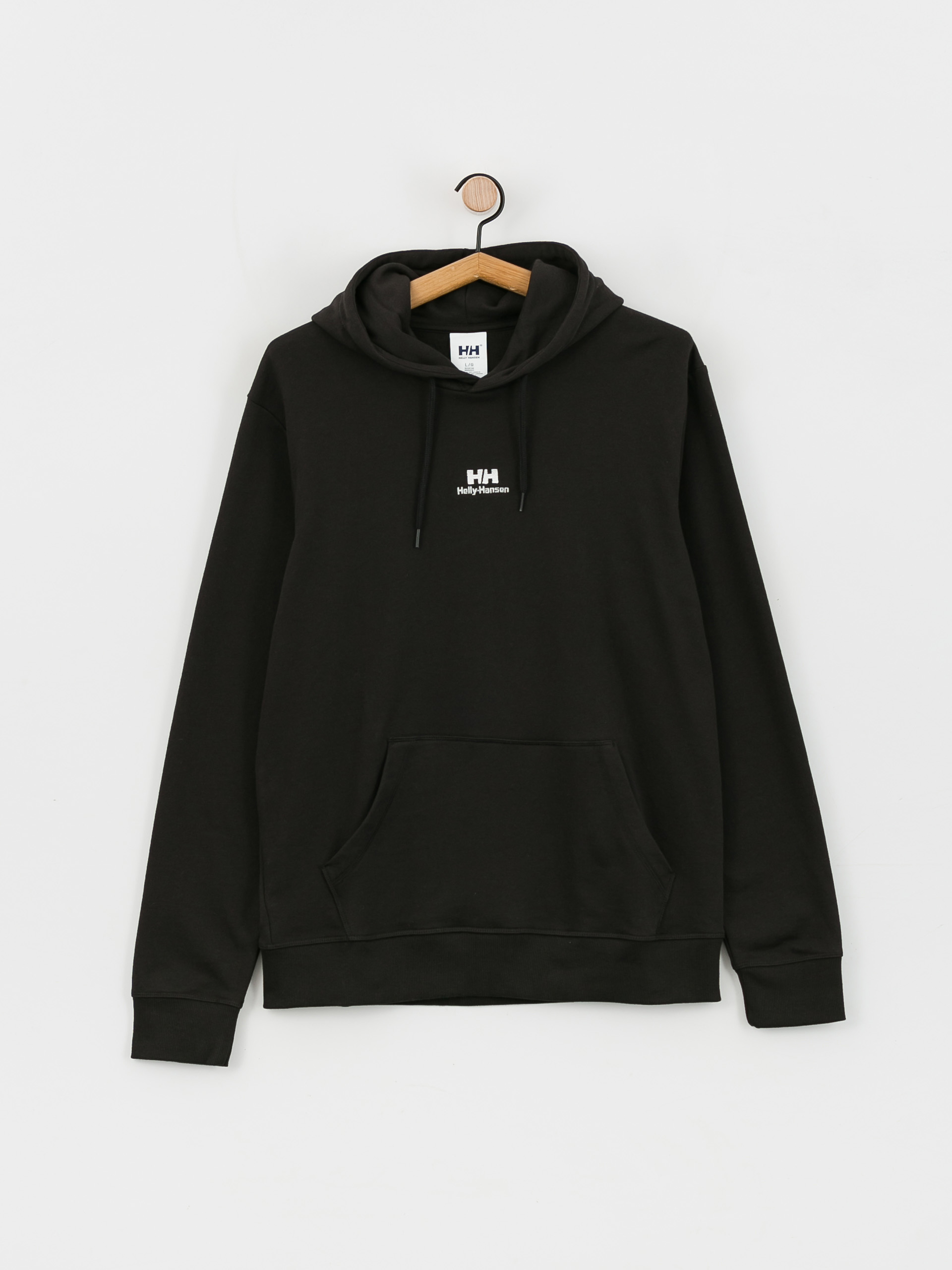 Mikina s kapucí Helly Hansen Yu 2.0 HD (black)