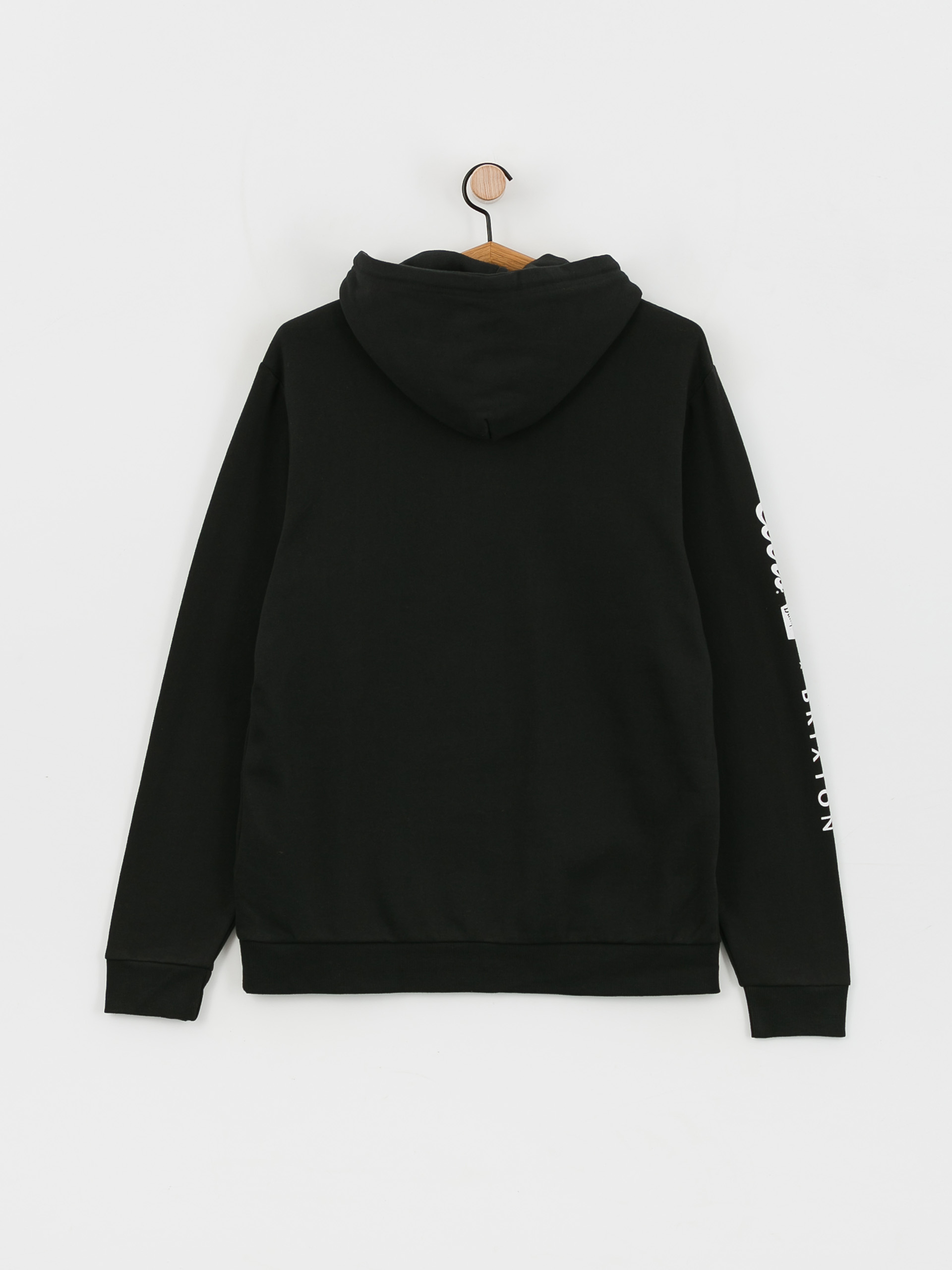 Mikina s kapucí Brixton Coors Protector II HD (black)