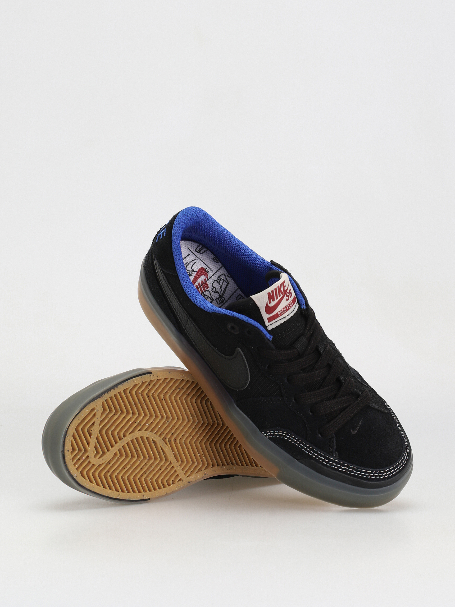 Boty Nike SB Pogo Premium (black/black hyper royal gum light brown)