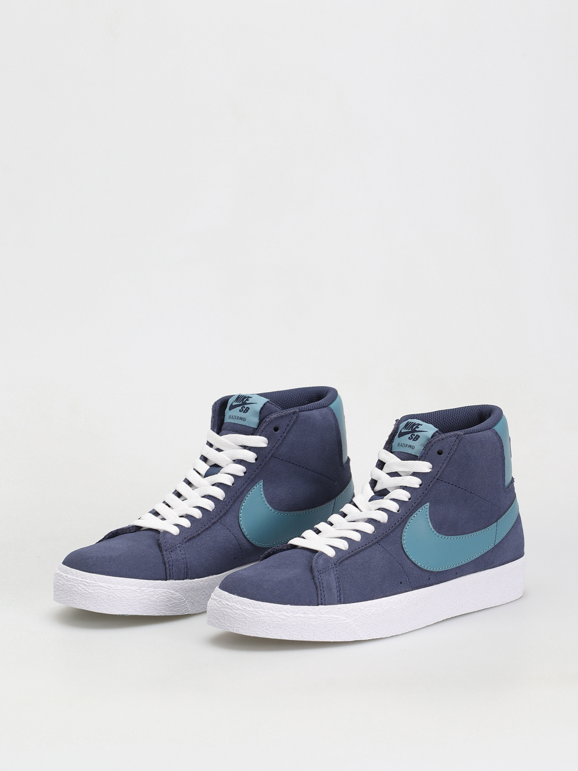 Boty Nike SB Zoom Blazer Mid (midnight navy/noise aqua midnight navy)