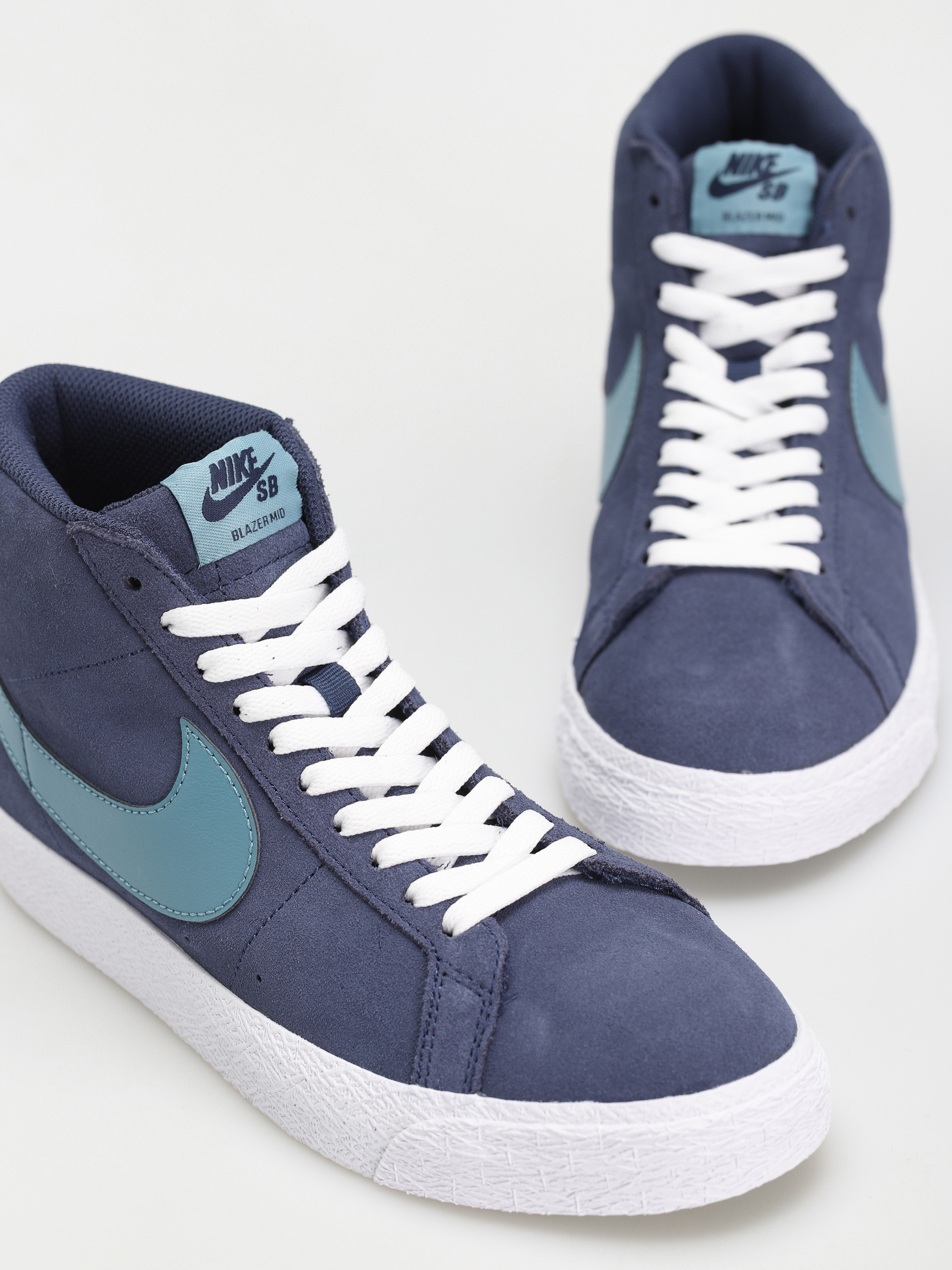 Boty Nike SB Zoom Blazer Mid (midnight navy/noise aqua midnight navy)