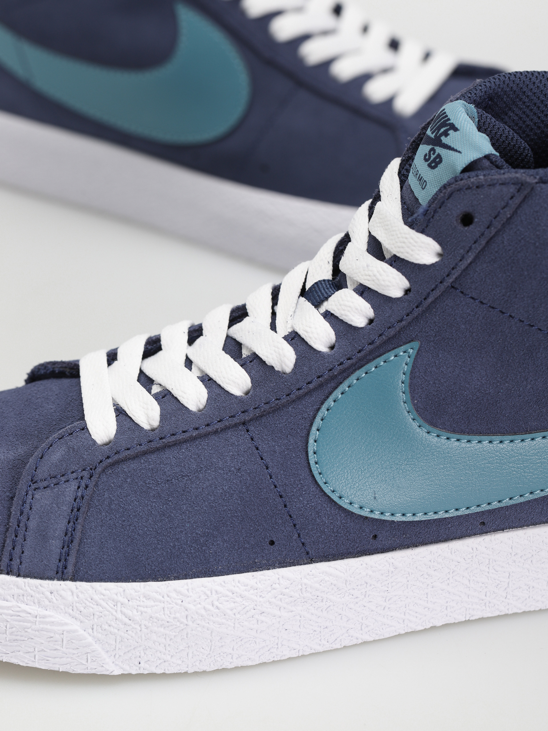 Boty Nike SB Zoom Blazer Mid (midnight navy/noise aqua midnight navy)