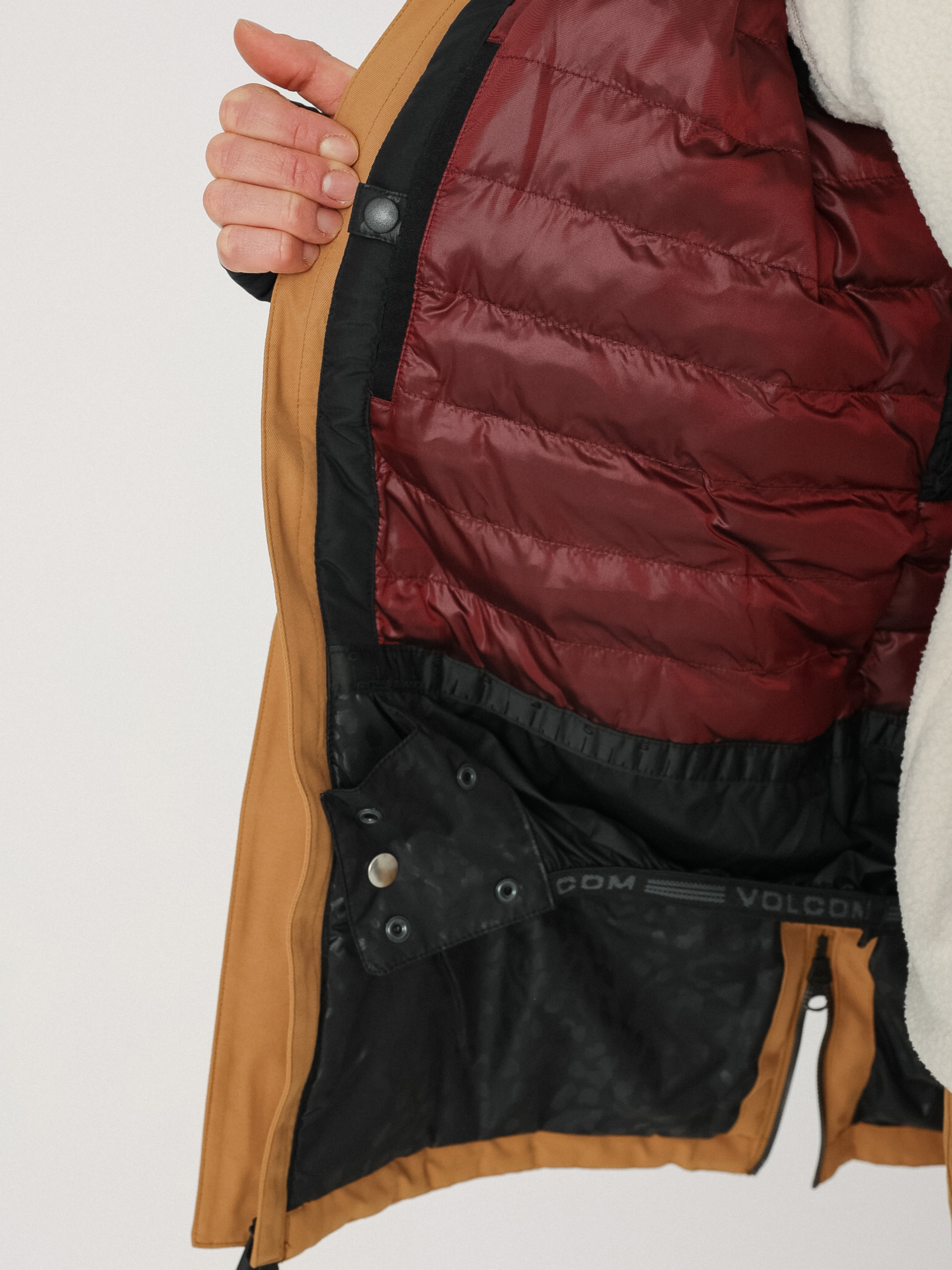 Dámská Snowboardová bunda Volcom Paxson 2L Tds Inf Parka (caramel)