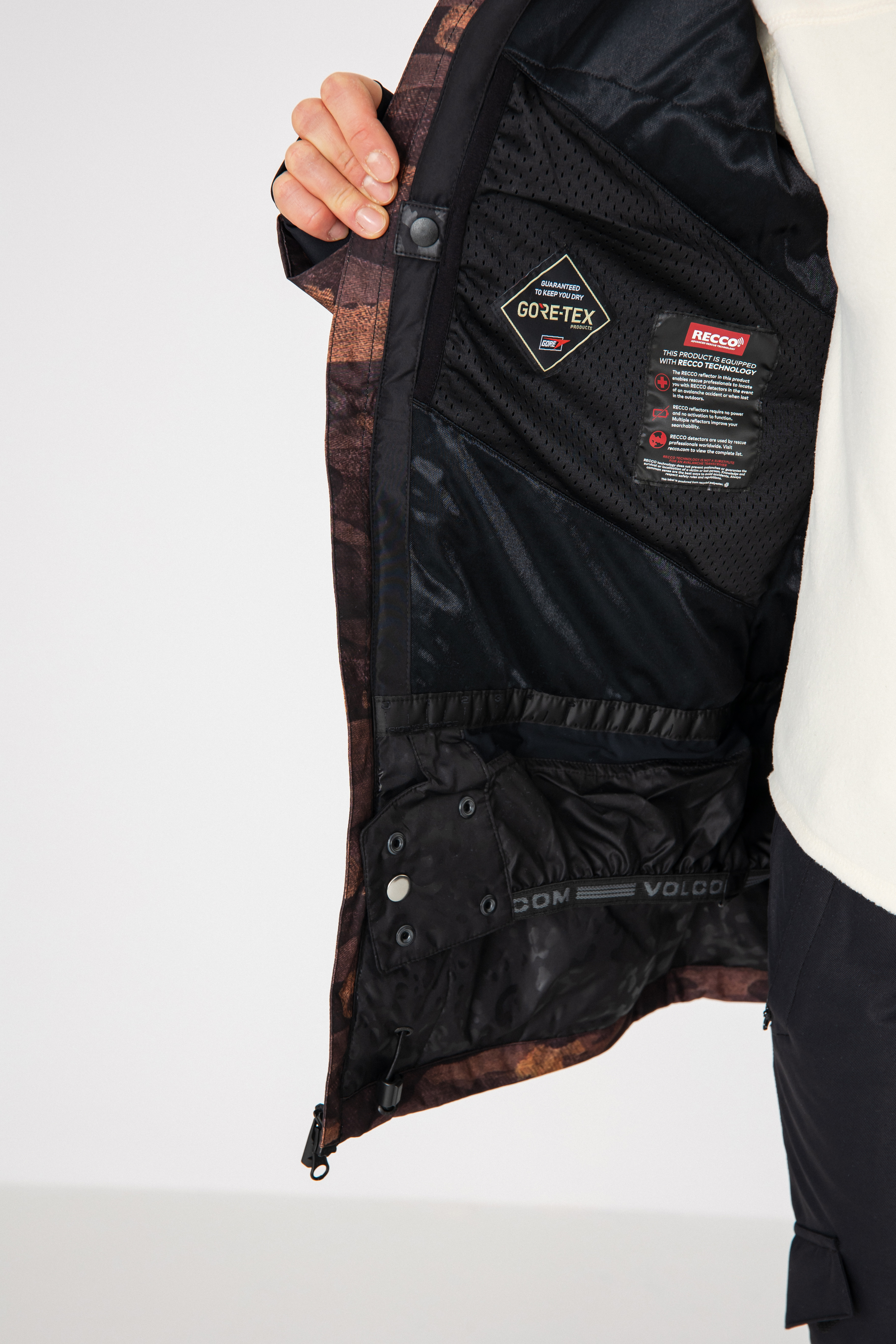 Dámská Snowboardová bunda Volcom 3D Stretch Gore (dusk camo)