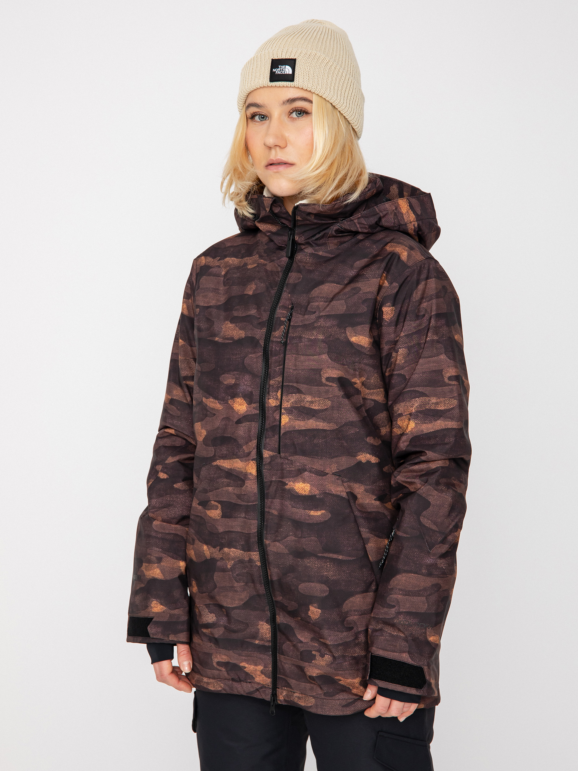 Dámská Snowboardová bunda Volcom 3D Stretch Gore (dusk camo)