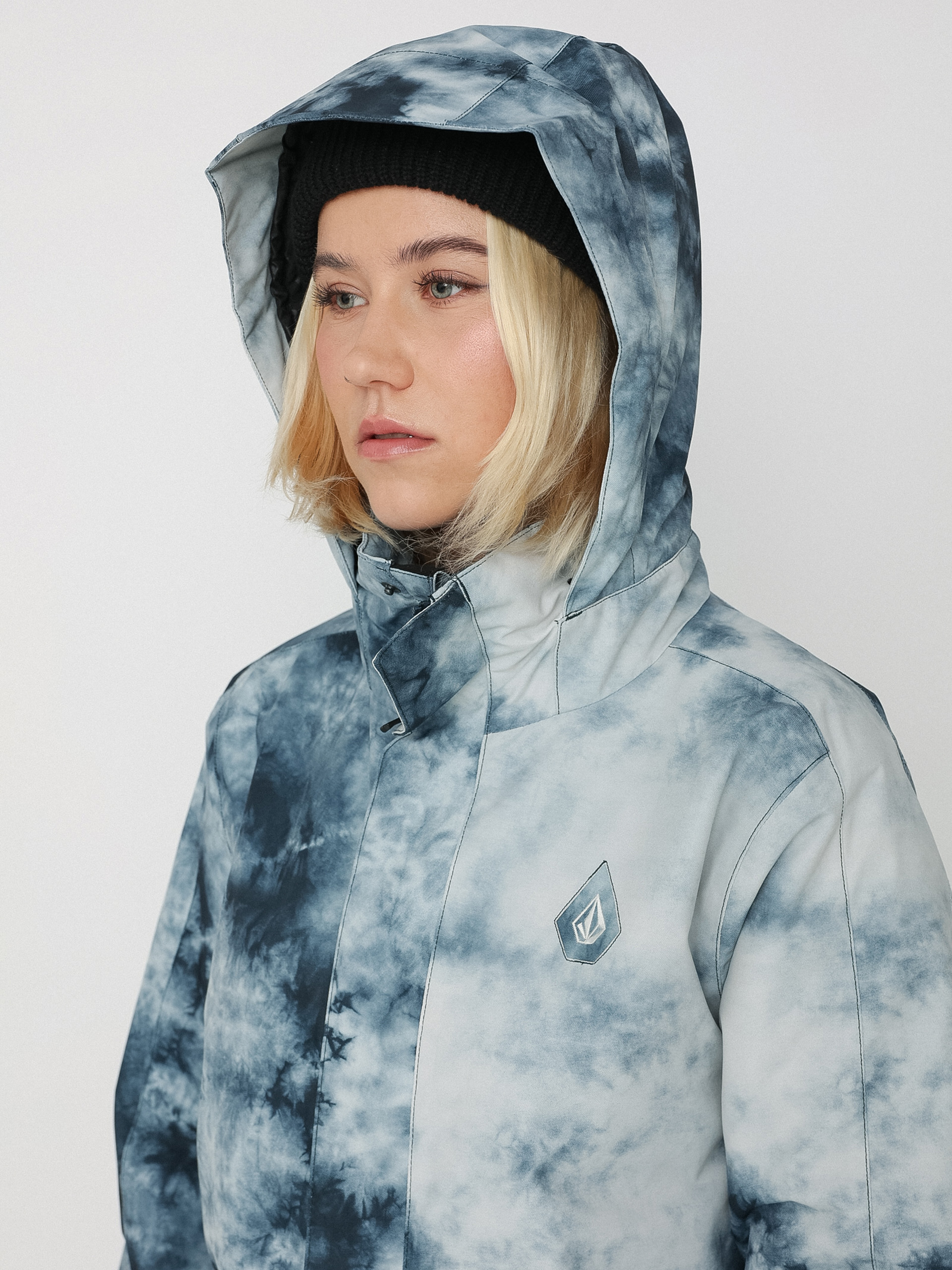 Dámská Snowboardová bunda Volcom Westland Ins (storm tie dye)