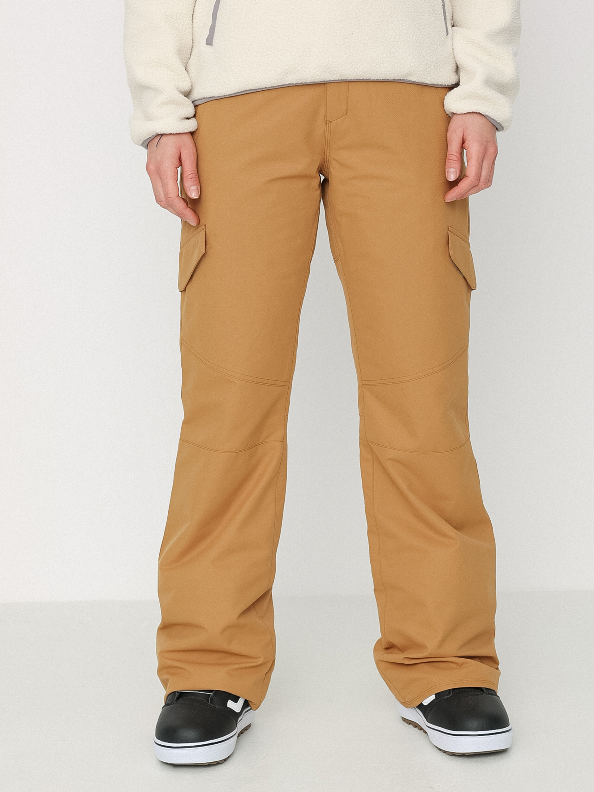 Snowboardovu00e9 kalhoty  Volcom Bridger Ins Wmn (caramel)