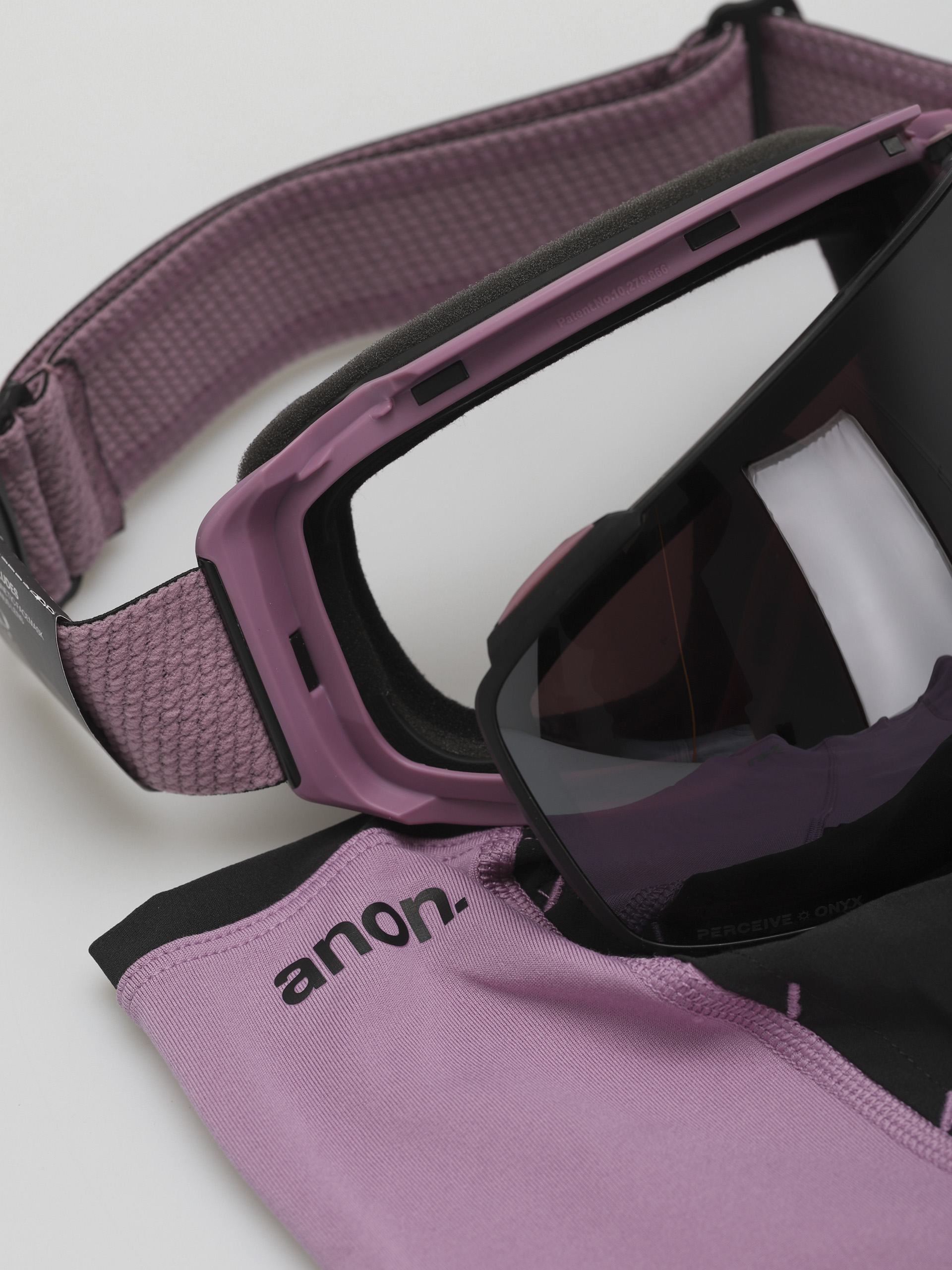 Brýle na snowboard Anon M4S Toric Mfi (purple/perceive sunny onyx/perceive variable violet)