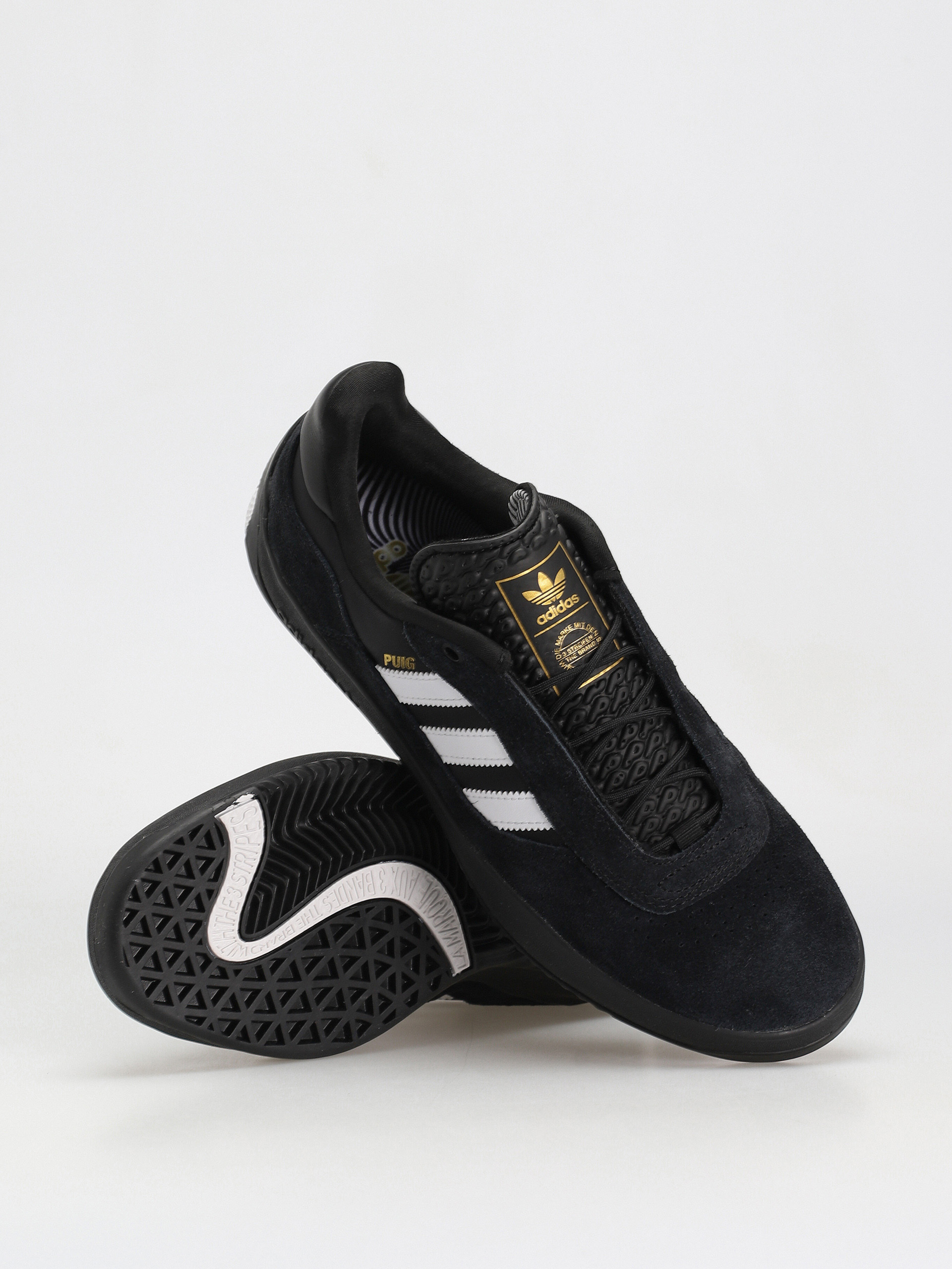 Boty adidas Puig (cblack/ftwwht/goldmt)