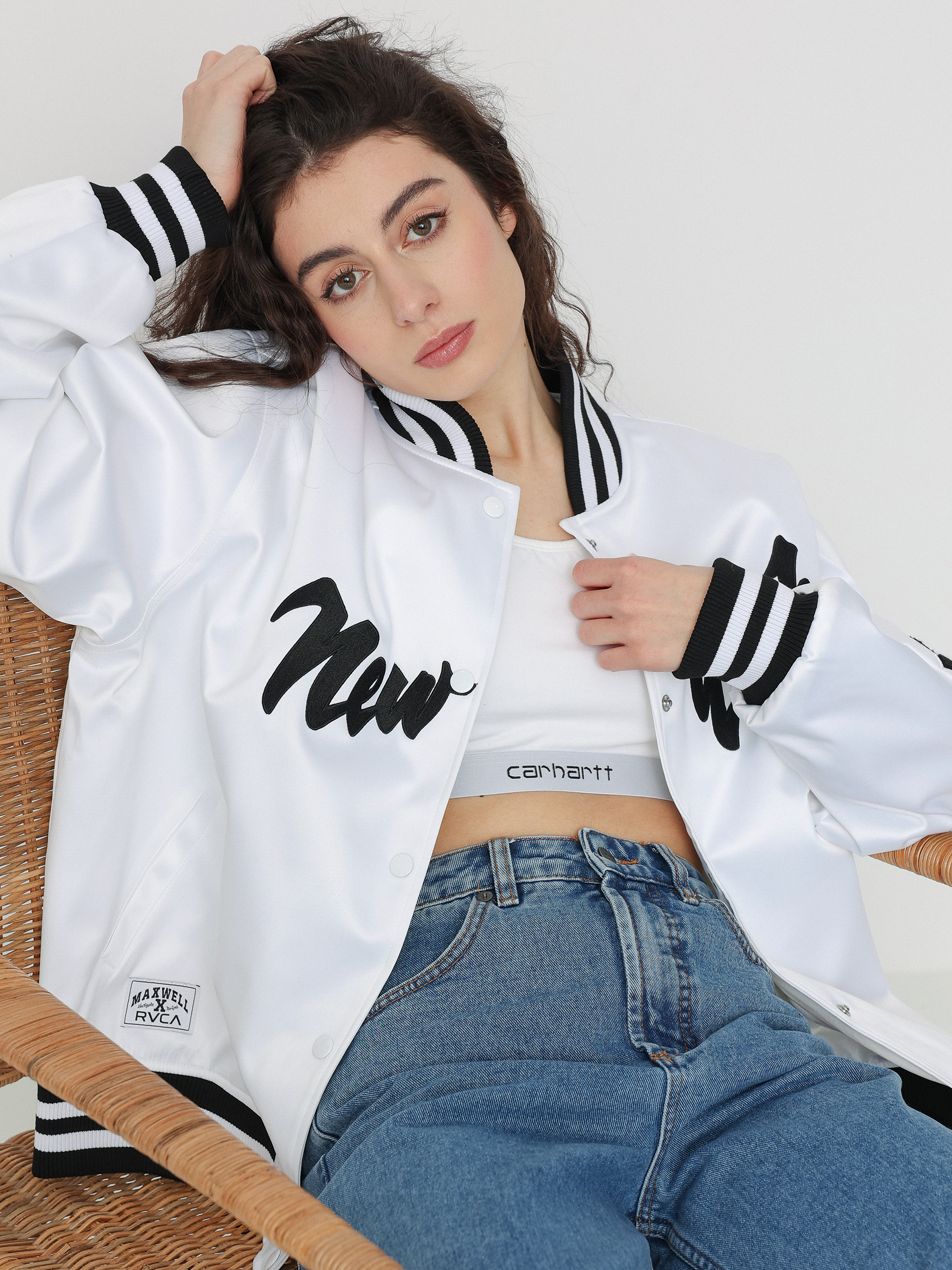 Bunda RVCA Stopper Wmn (whisper white)