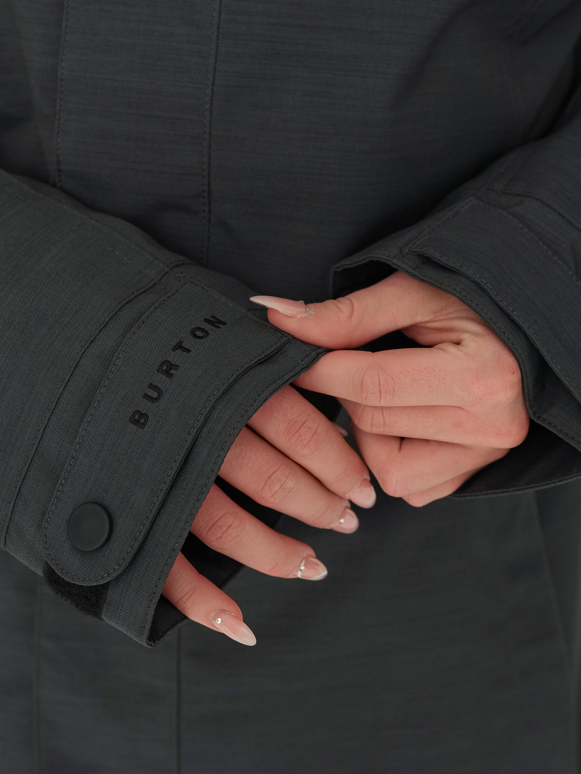 Dámská Snowboardová bunda Burton Jet Set (true black heather)