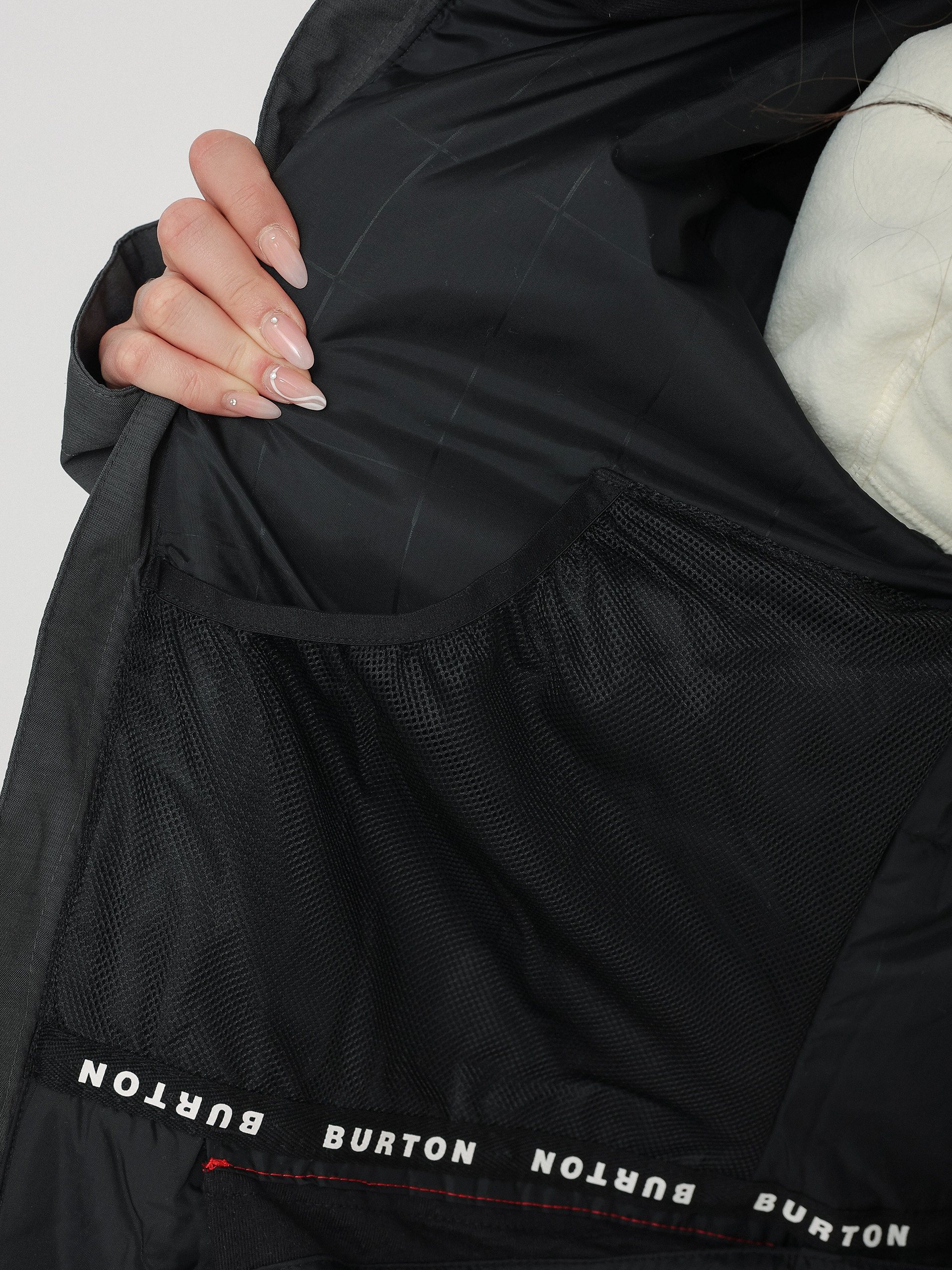 Dámská Snowboardová bunda Burton Jet Set (true black heather)