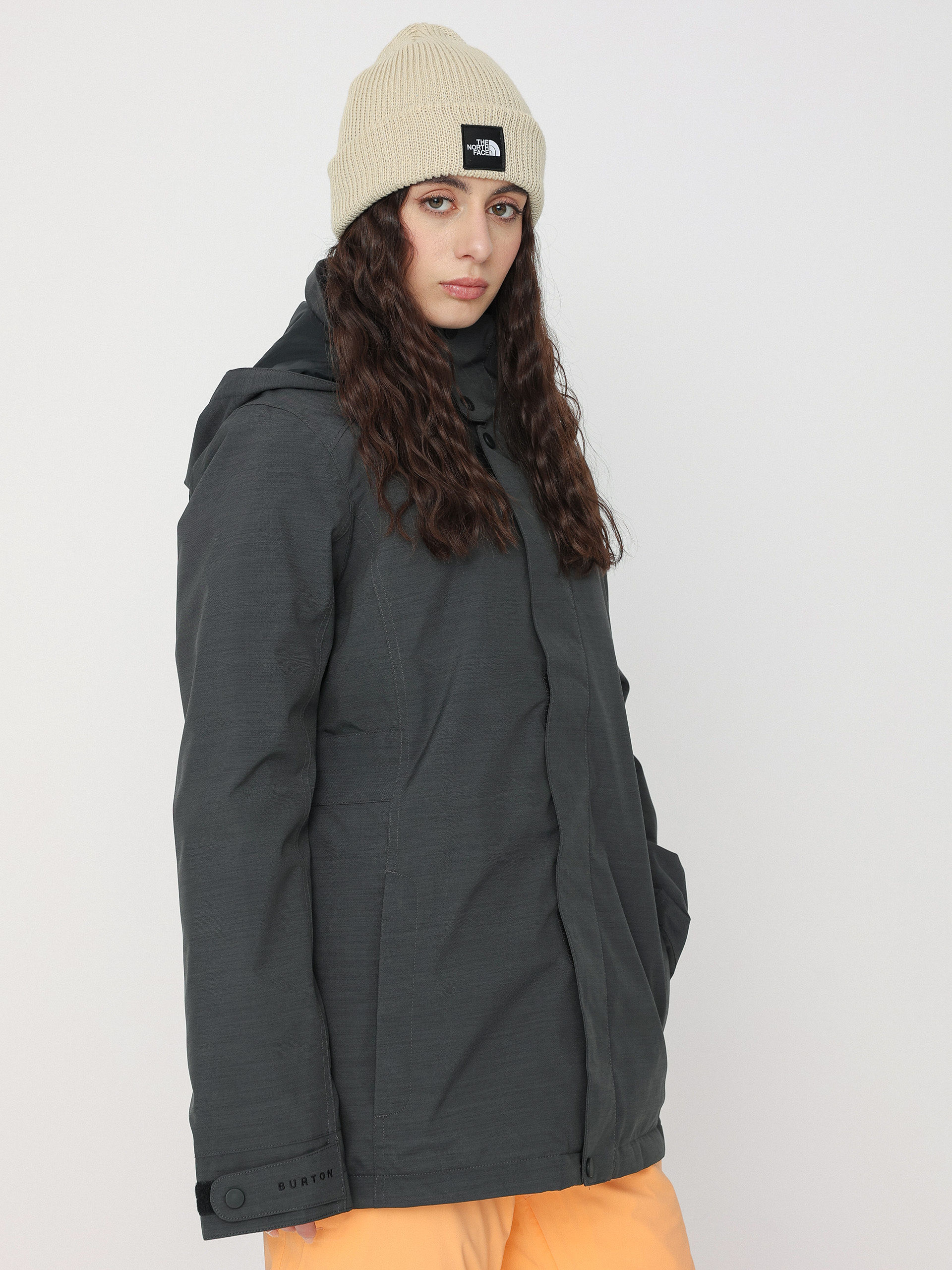 Dámská Snowboardová bunda Burton Jet Set (true black heather)