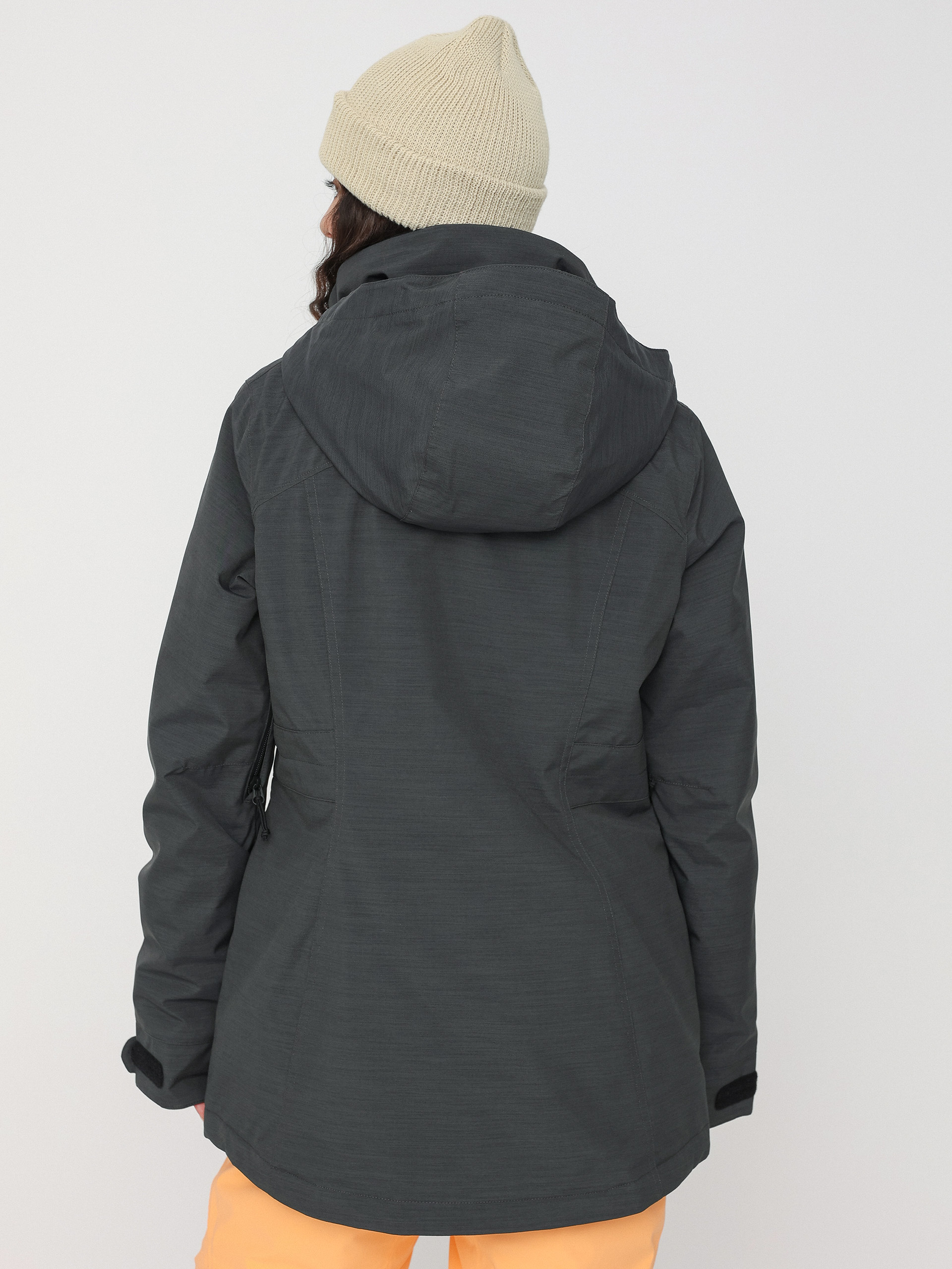 Dámská Snowboardová bunda Burton Jet Set (true black heather)