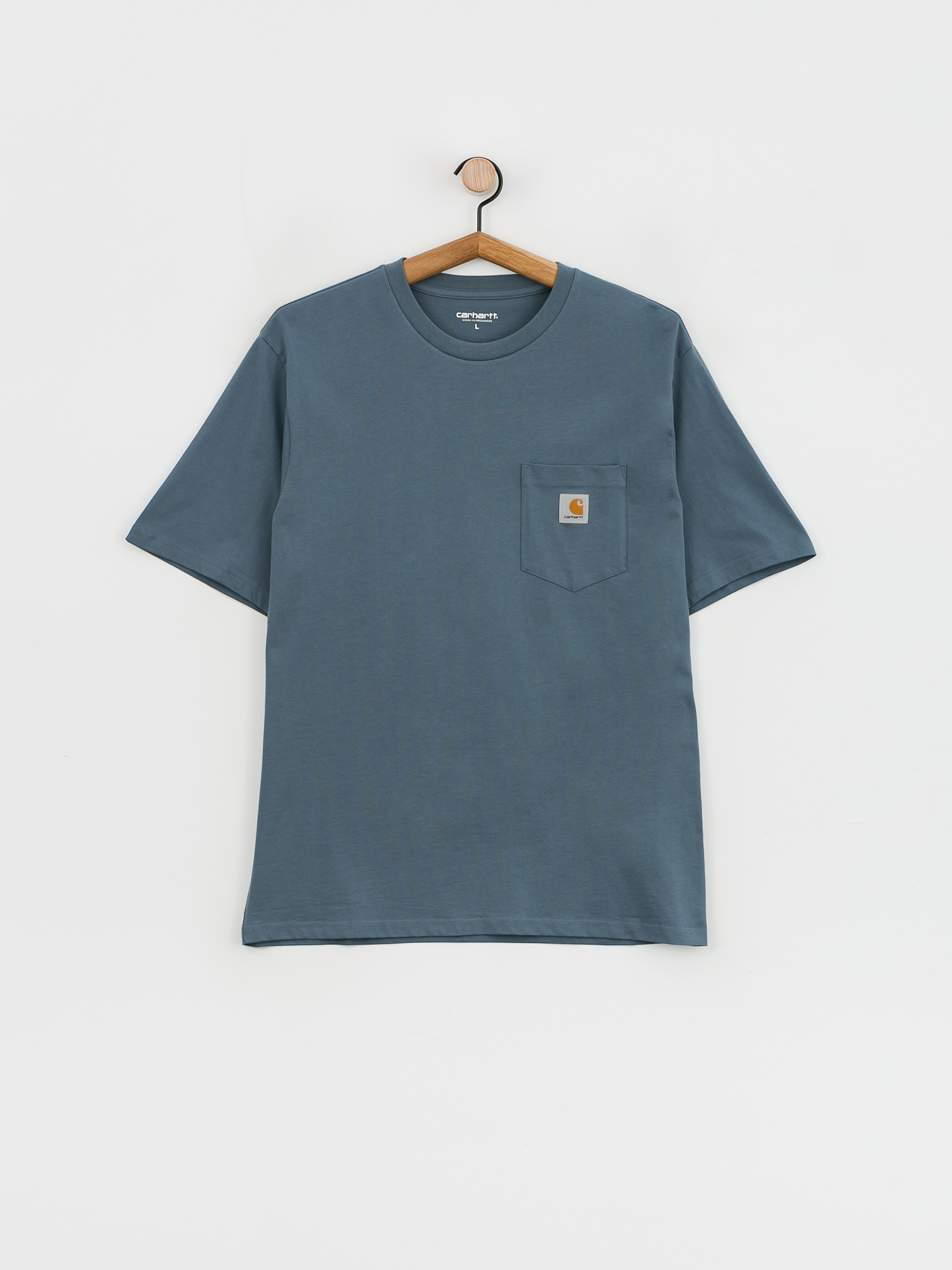 Tričko Carhartt WIP Pocket (storm blue)