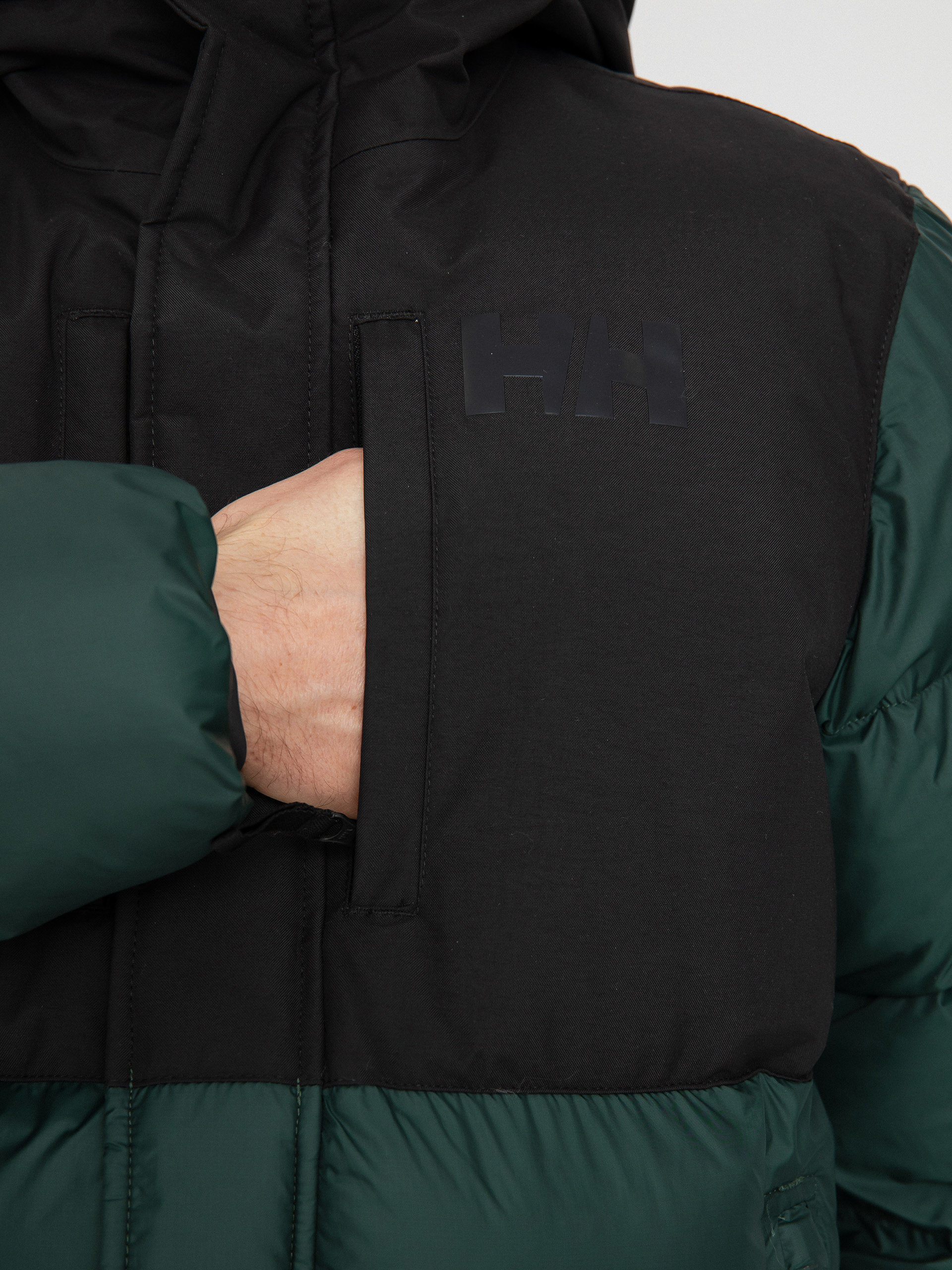 Bunda Helly Hansen Active Puffy Long (darkest spruce)