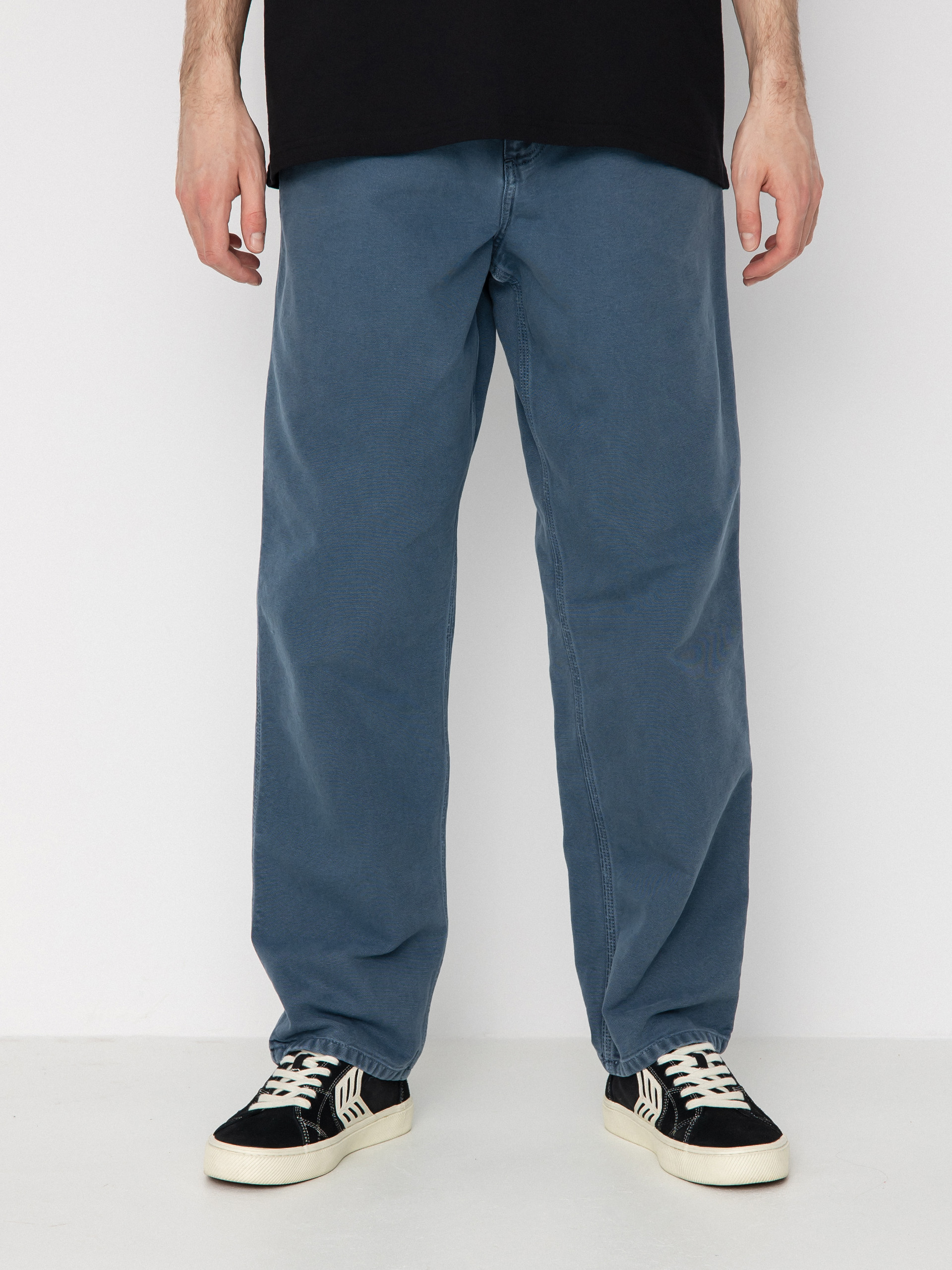 Kalhoty Carhartt WIP Single Knee (storm blue)