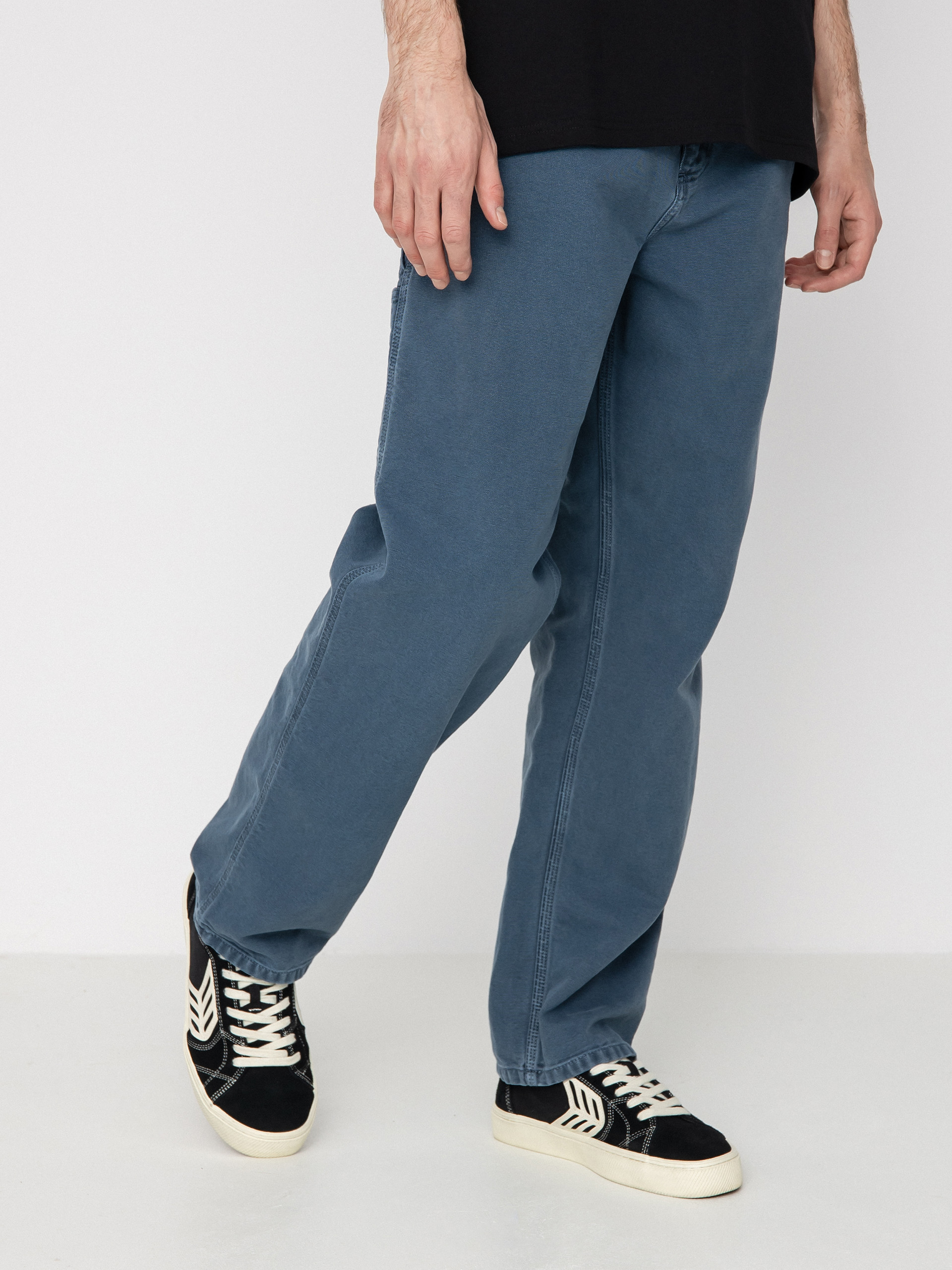 Kalhoty Carhartt WIP Single Knee (storm blue)