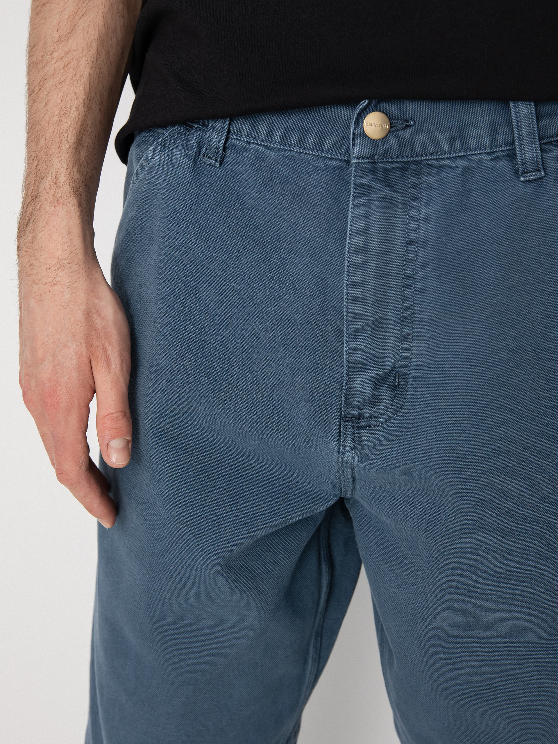 Kalhoty Carhartt WIP Single Knee (storm blue)