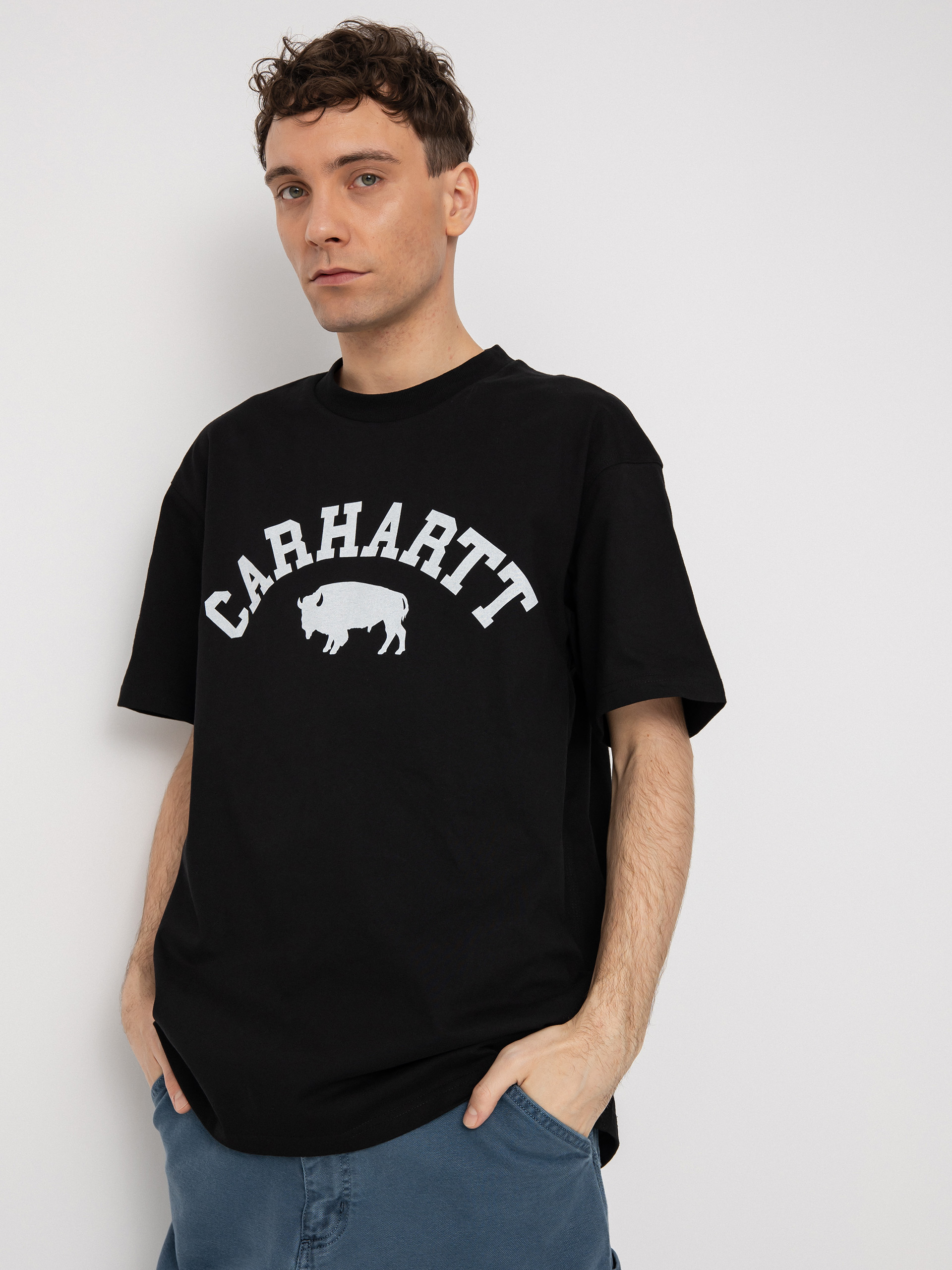 Tričko Carhartt WIP Locker (black/white)