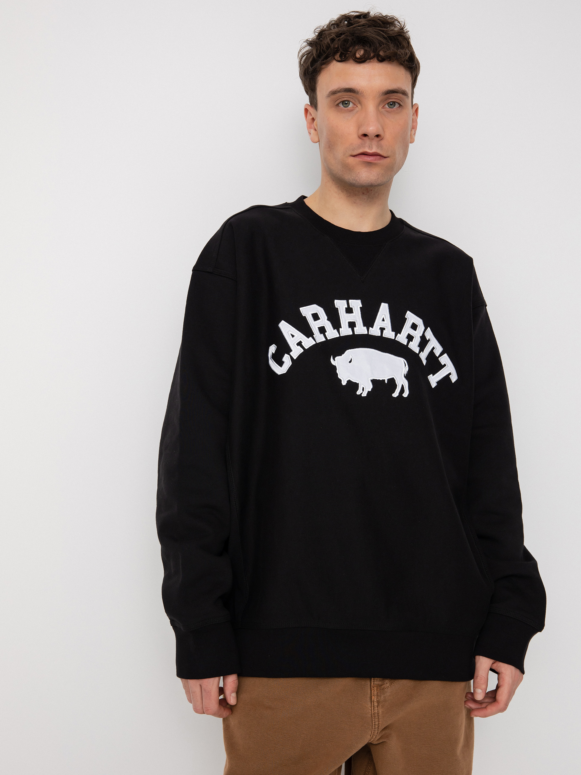 Mikina Carhartt WIP Locker (black/white)