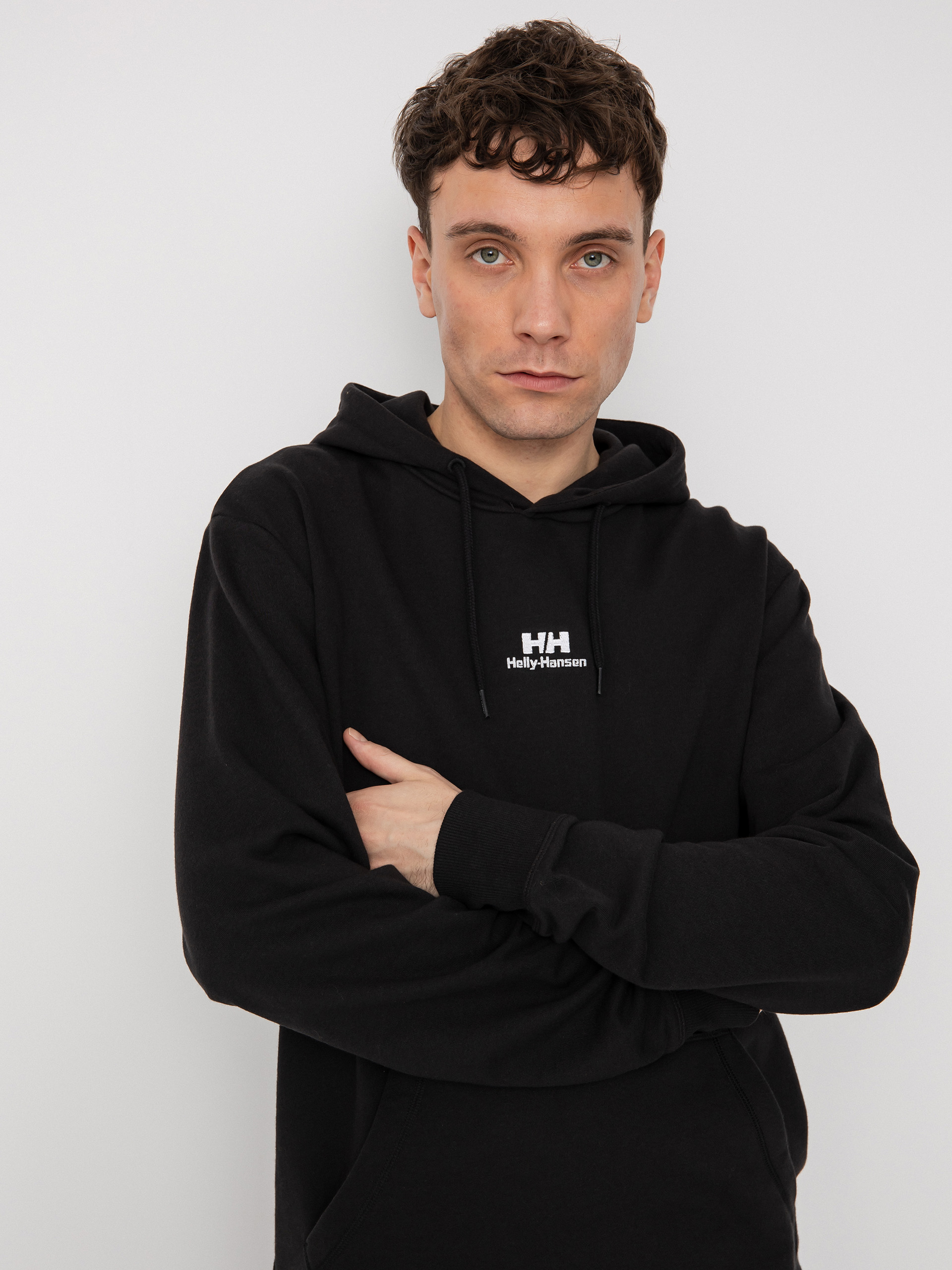 Mikina s kapucí Helly Hansen Yu 2.0 HD (black)