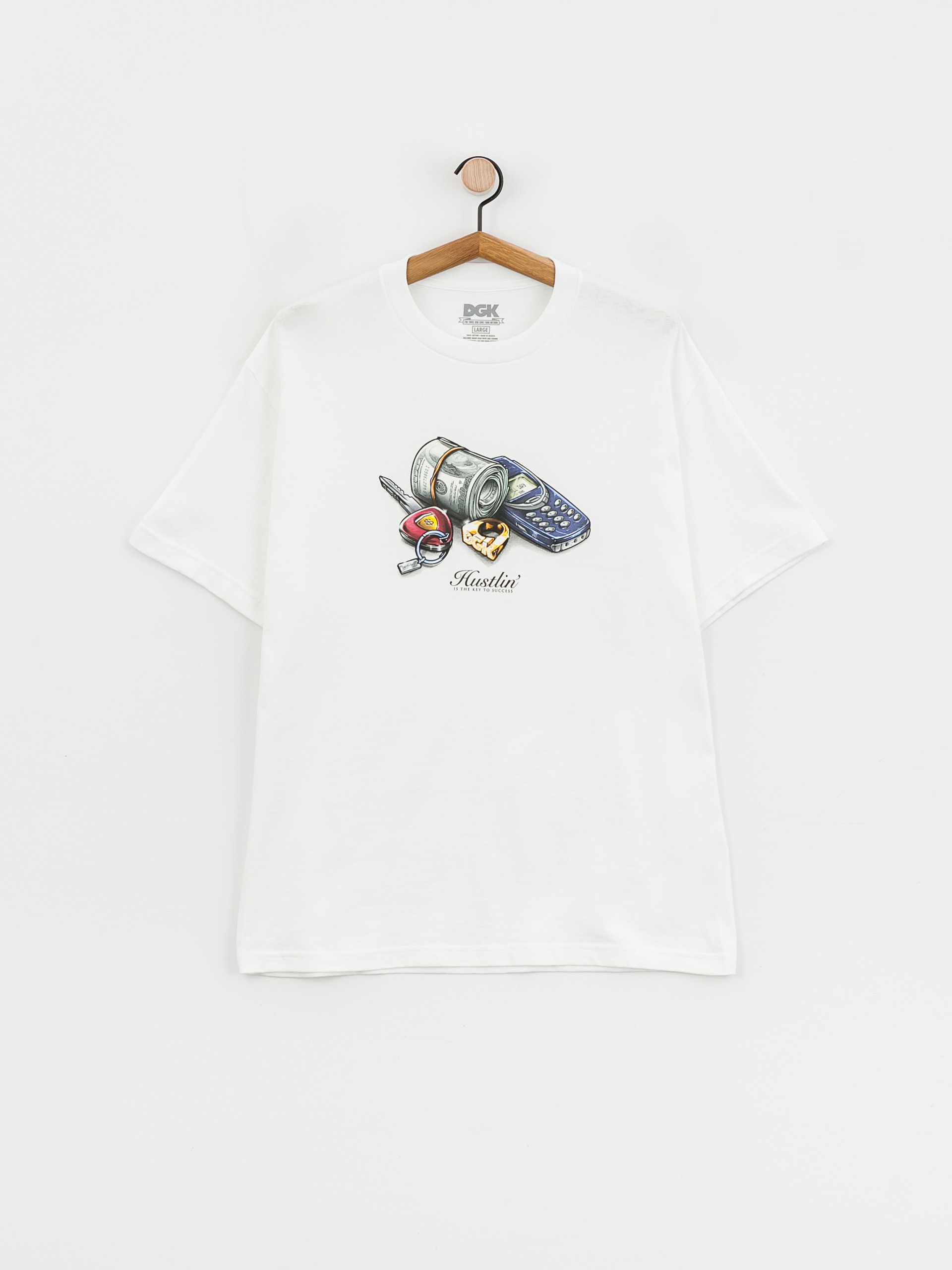 Tričko DGK Burner (white)