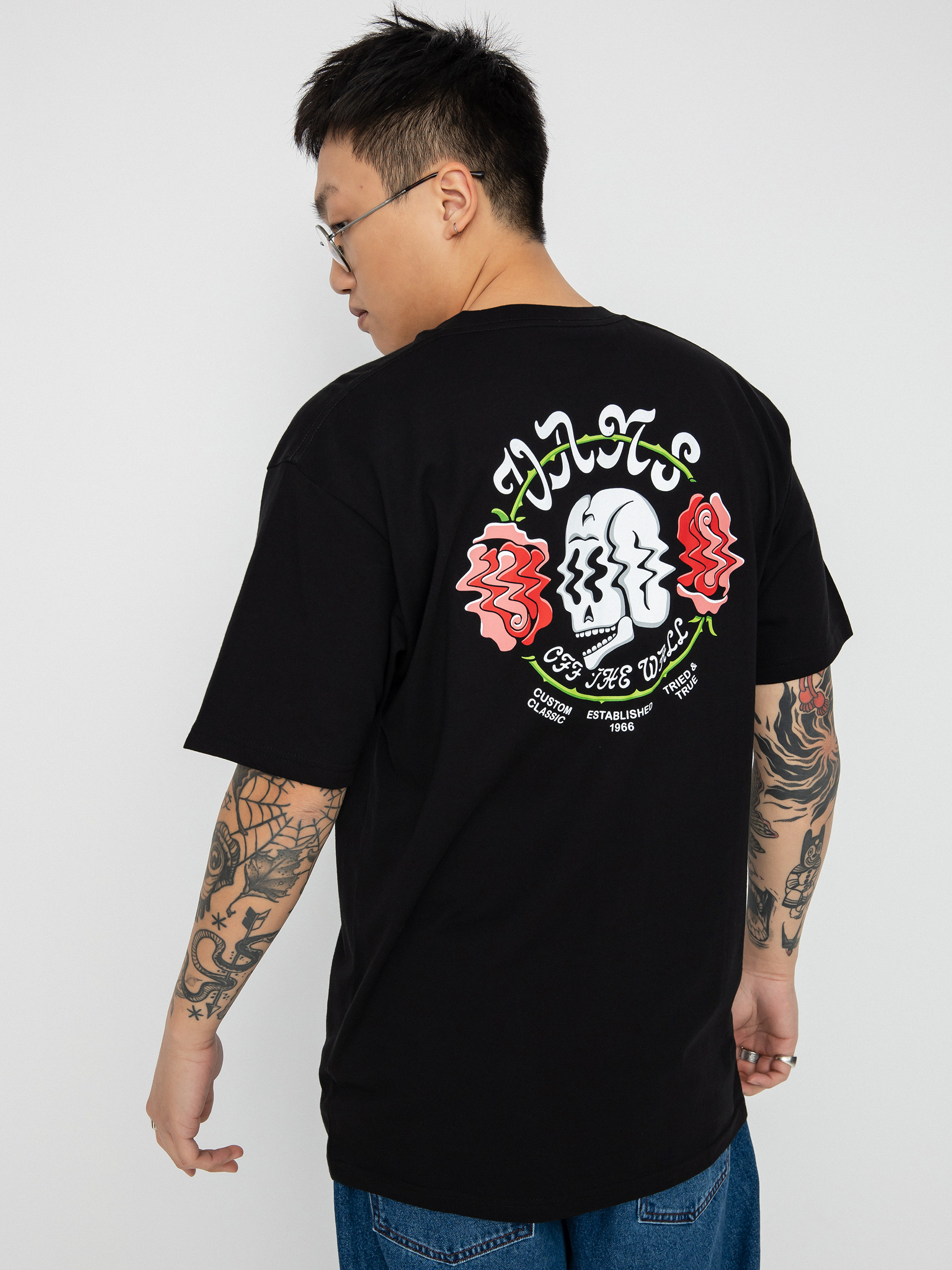 Tričko Vans Shaken Skull (black)