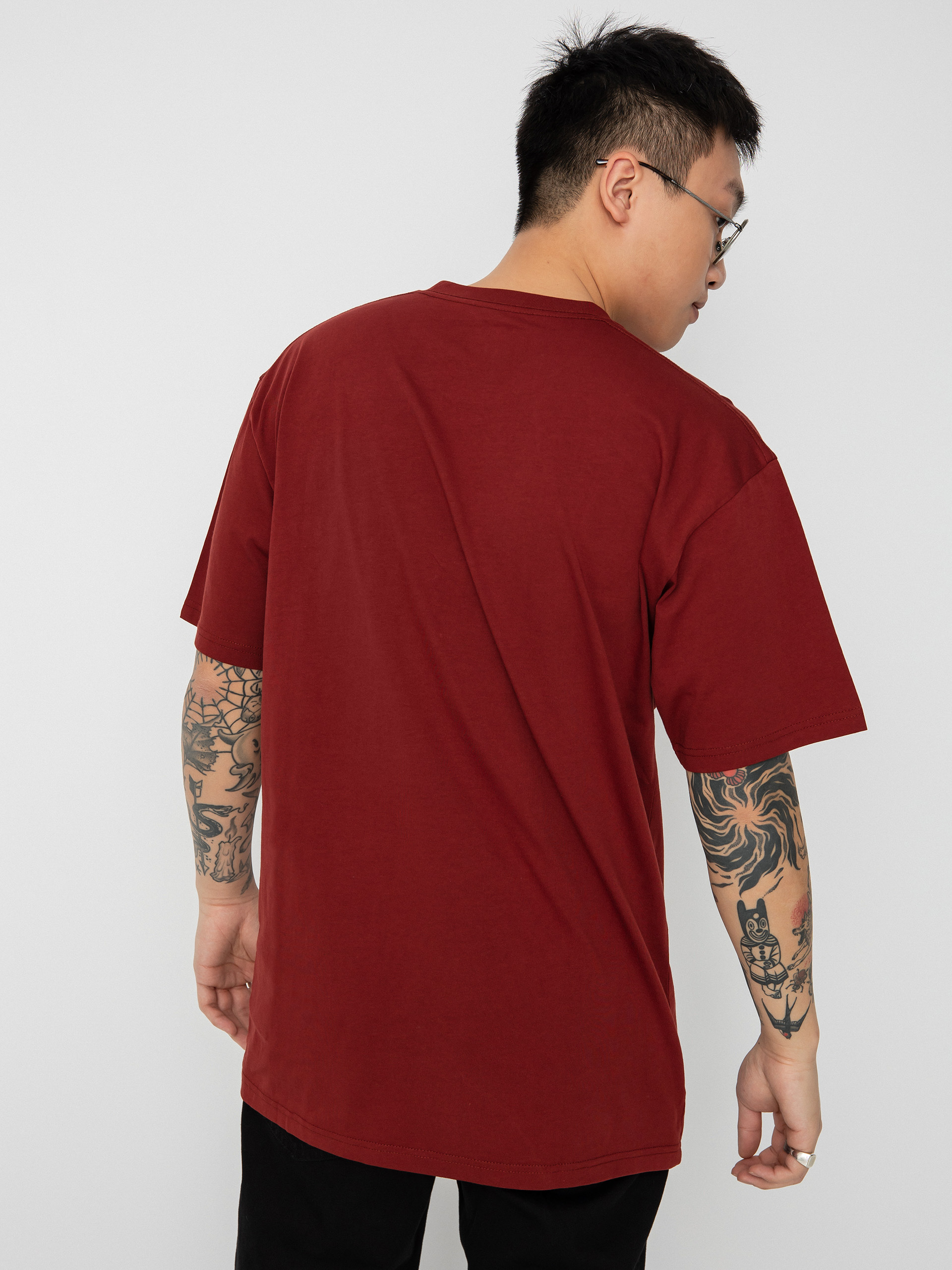 Tričko Vans Varsity Type (syrah)