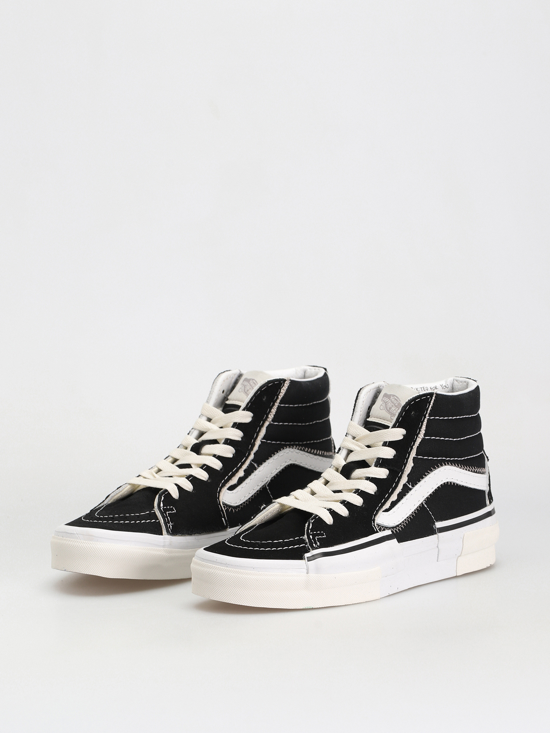 Boty Vans Sk8 Hi Reconstruct (black/true white)