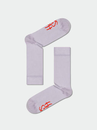 Ponožky Happy Socks Solid Rib (light purple)