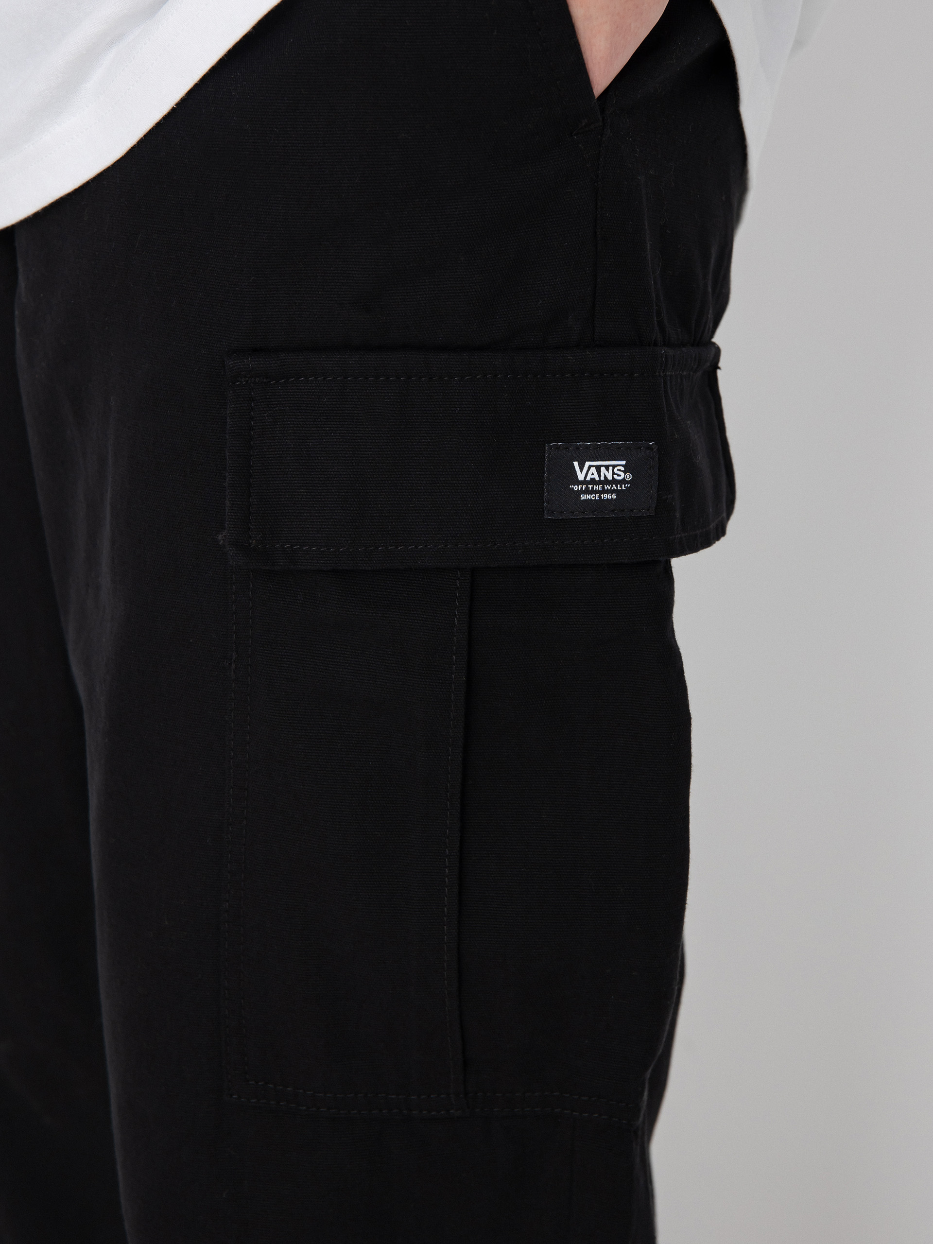 Kalhoty Vans Range Cargo Baggy Tapered Elastic (black)