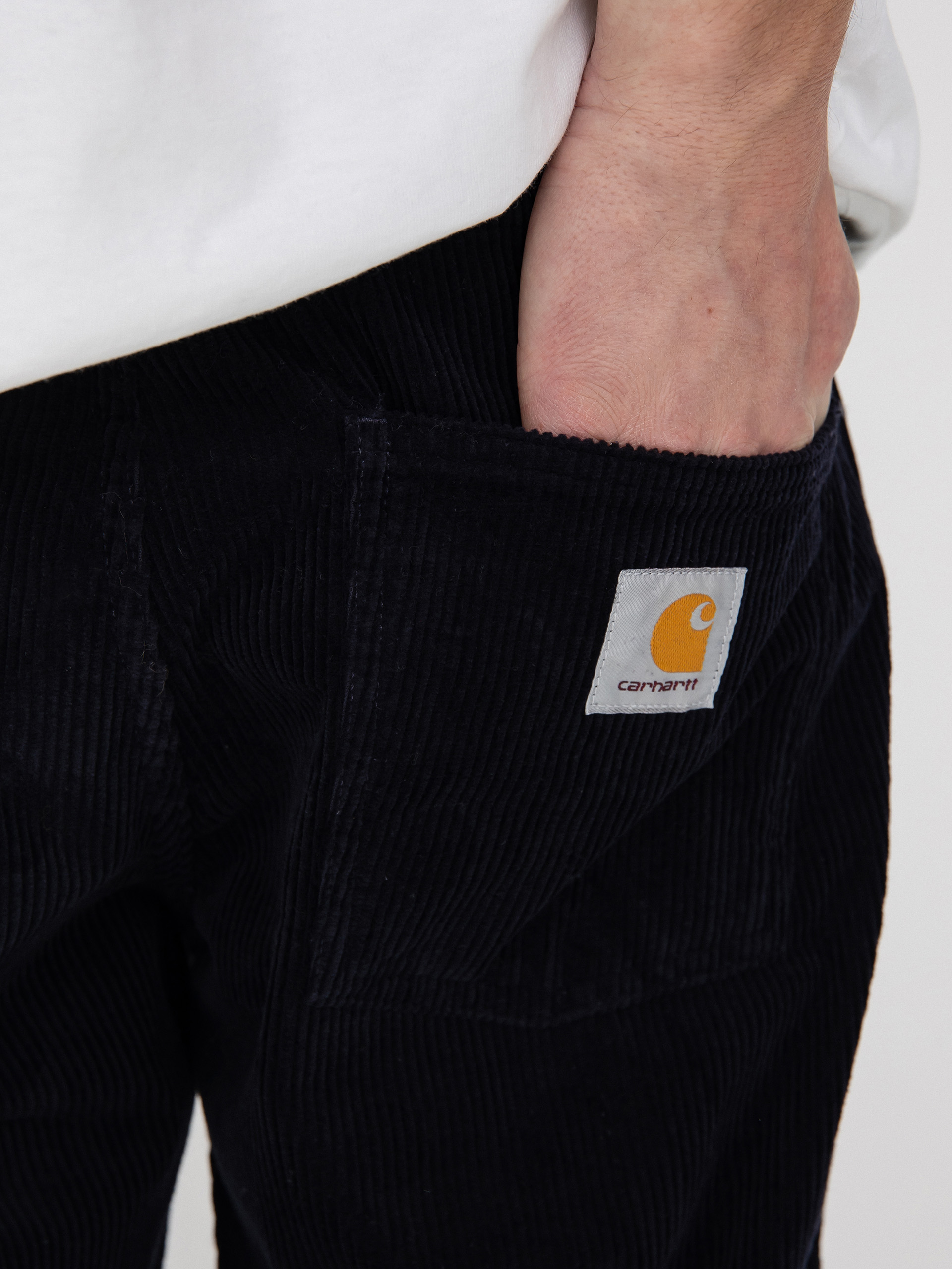 Kalhoty Carhartt WIP Newel (dark navy)
