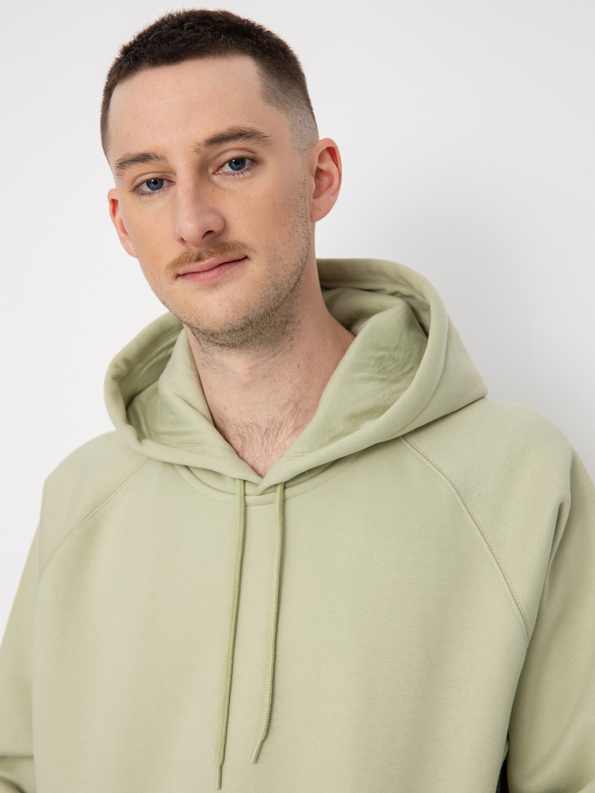 Mikina s kapucí Carhartt WIP Chase HD (agave/gold)