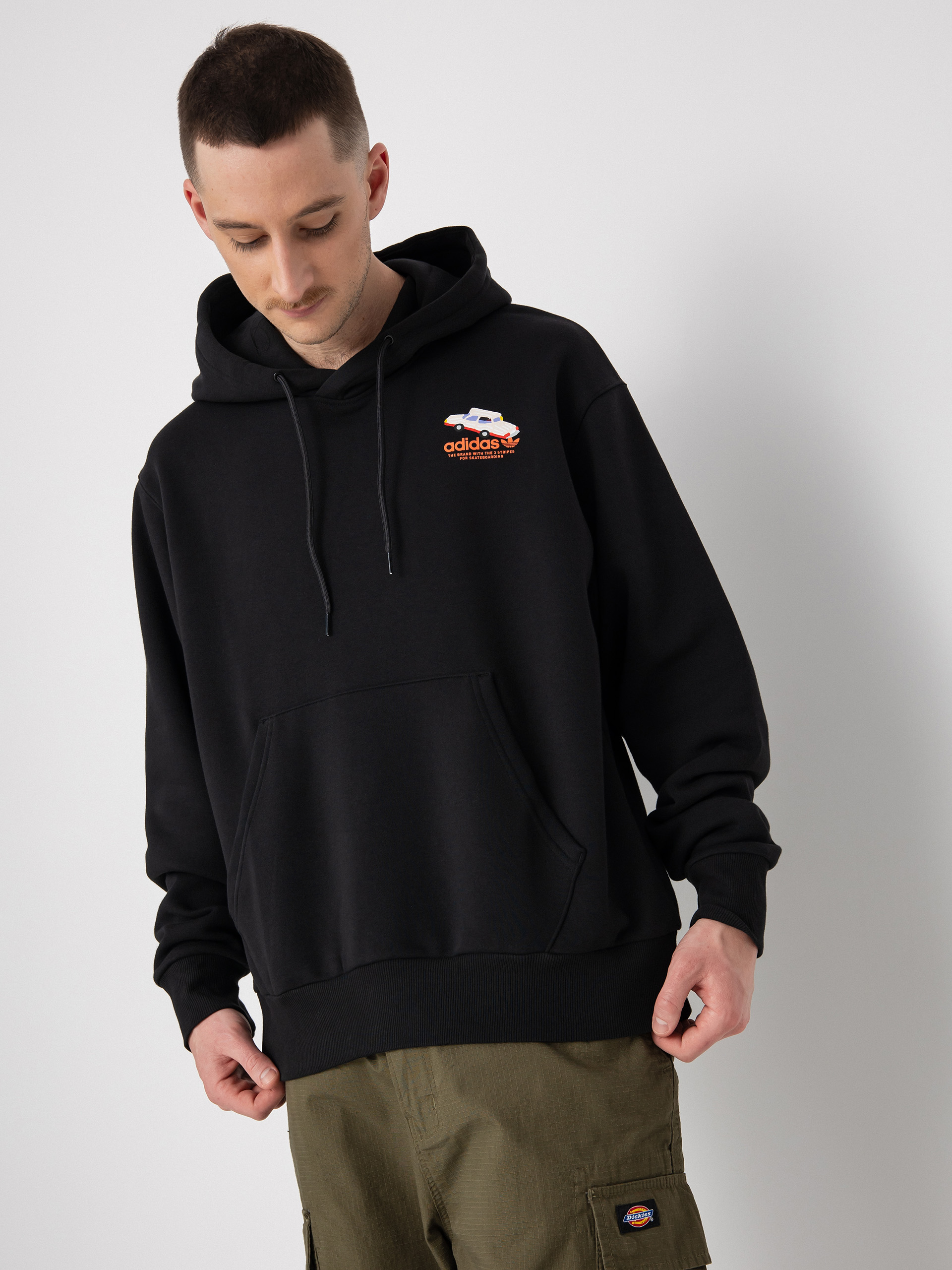 Mikina s kapucí adidas Artist G HD (black/multco)
