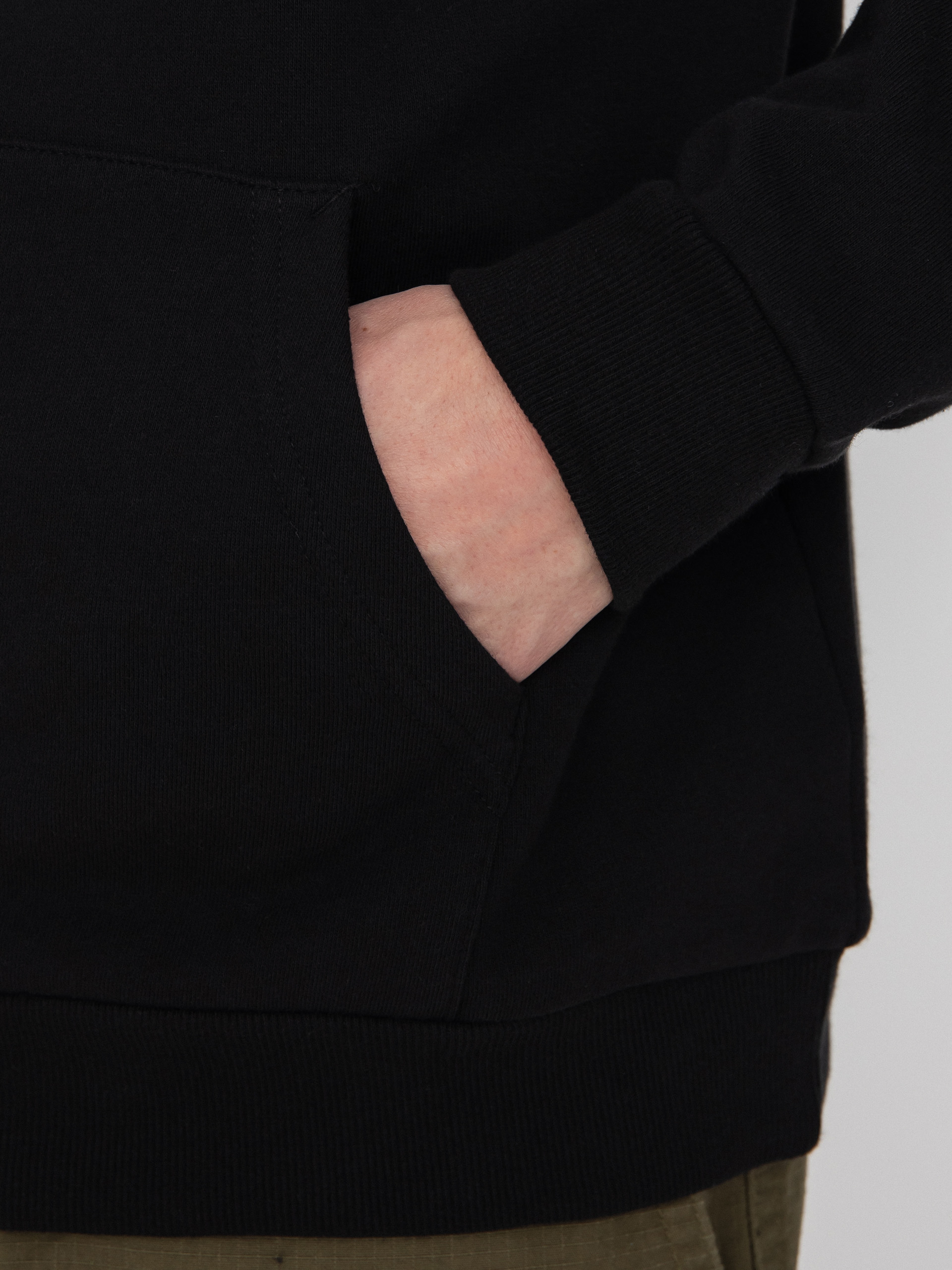 Mikina s kapucí Brixton Coors Roundup HD (black)