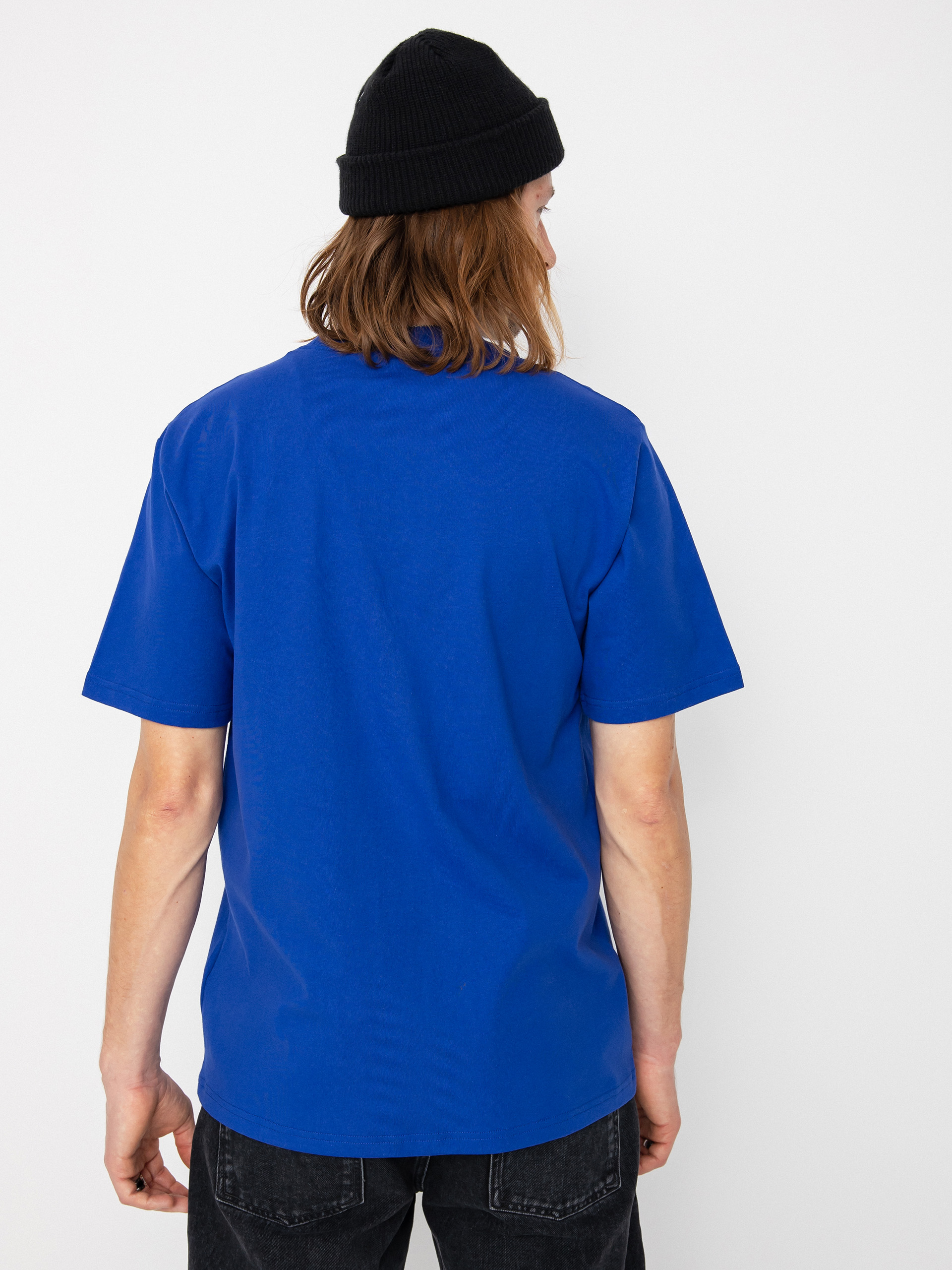 Tričko Carhartt WIP University Script (lazurite/white)