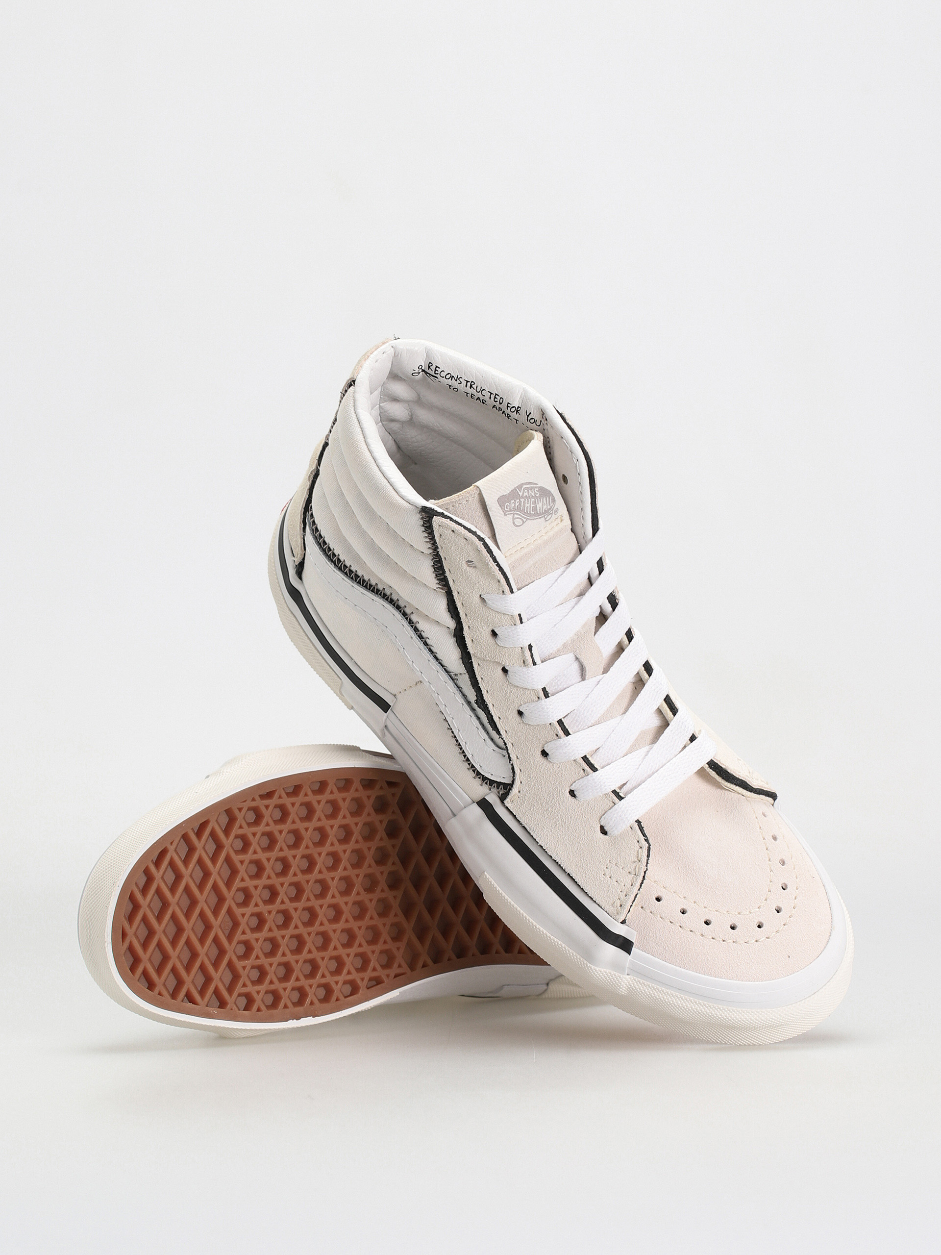 Boty Vans Sk8 Hi Reconstruct (marshmallow/white)