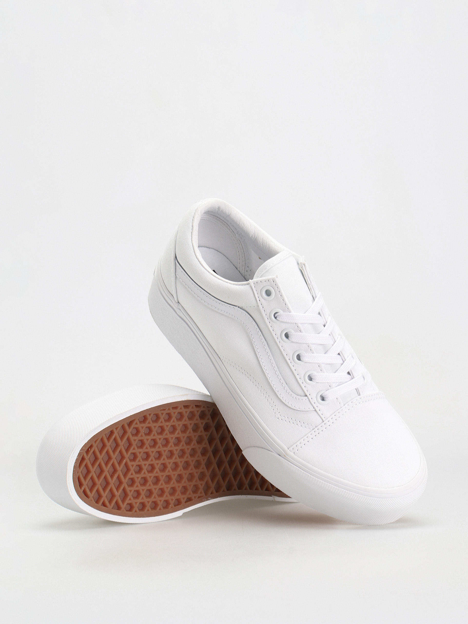Boty Vans Old Skool Stackform Wmn (true white)