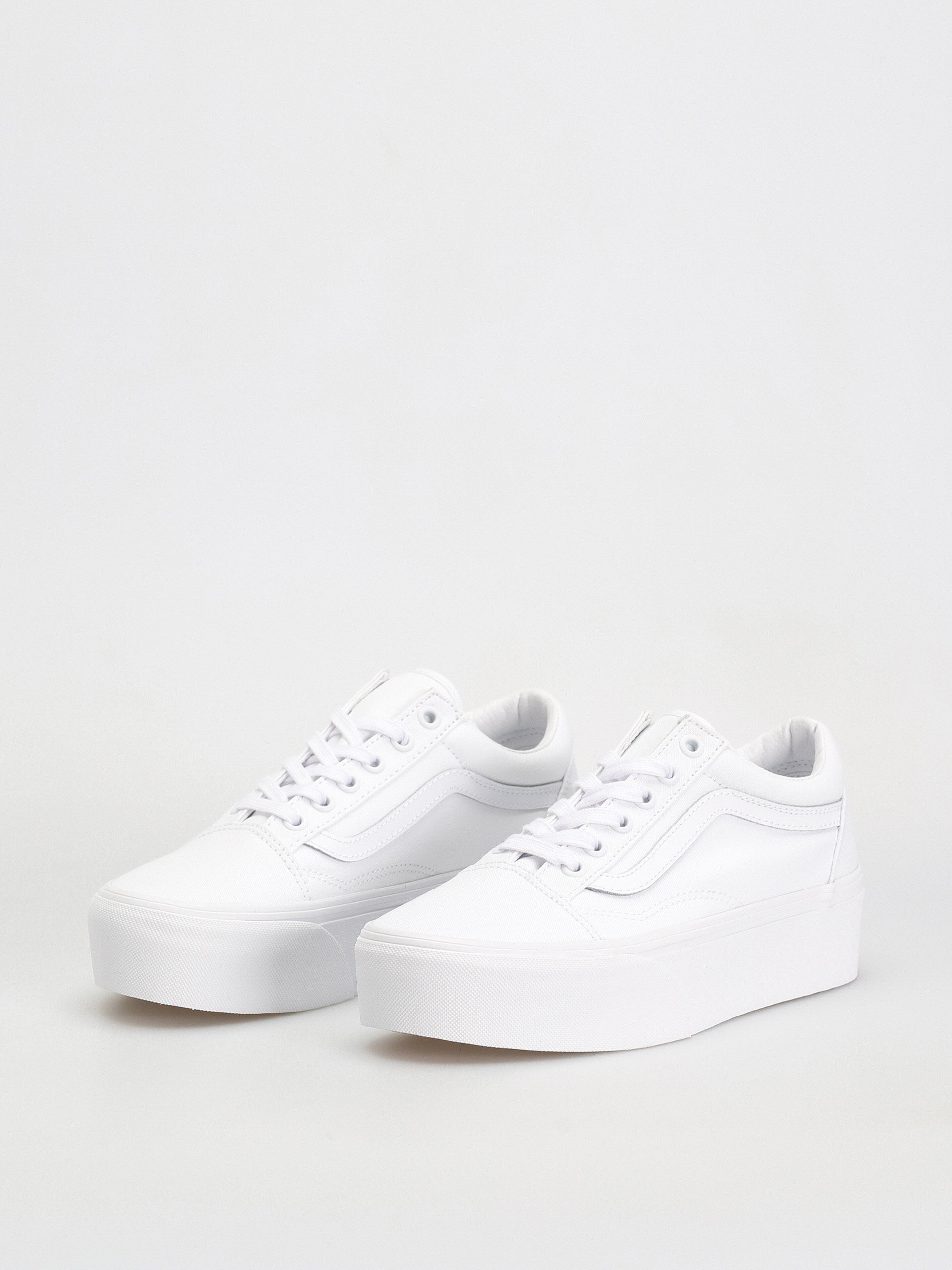 Boty Vans Old Skool Stackform Wmn (true white)