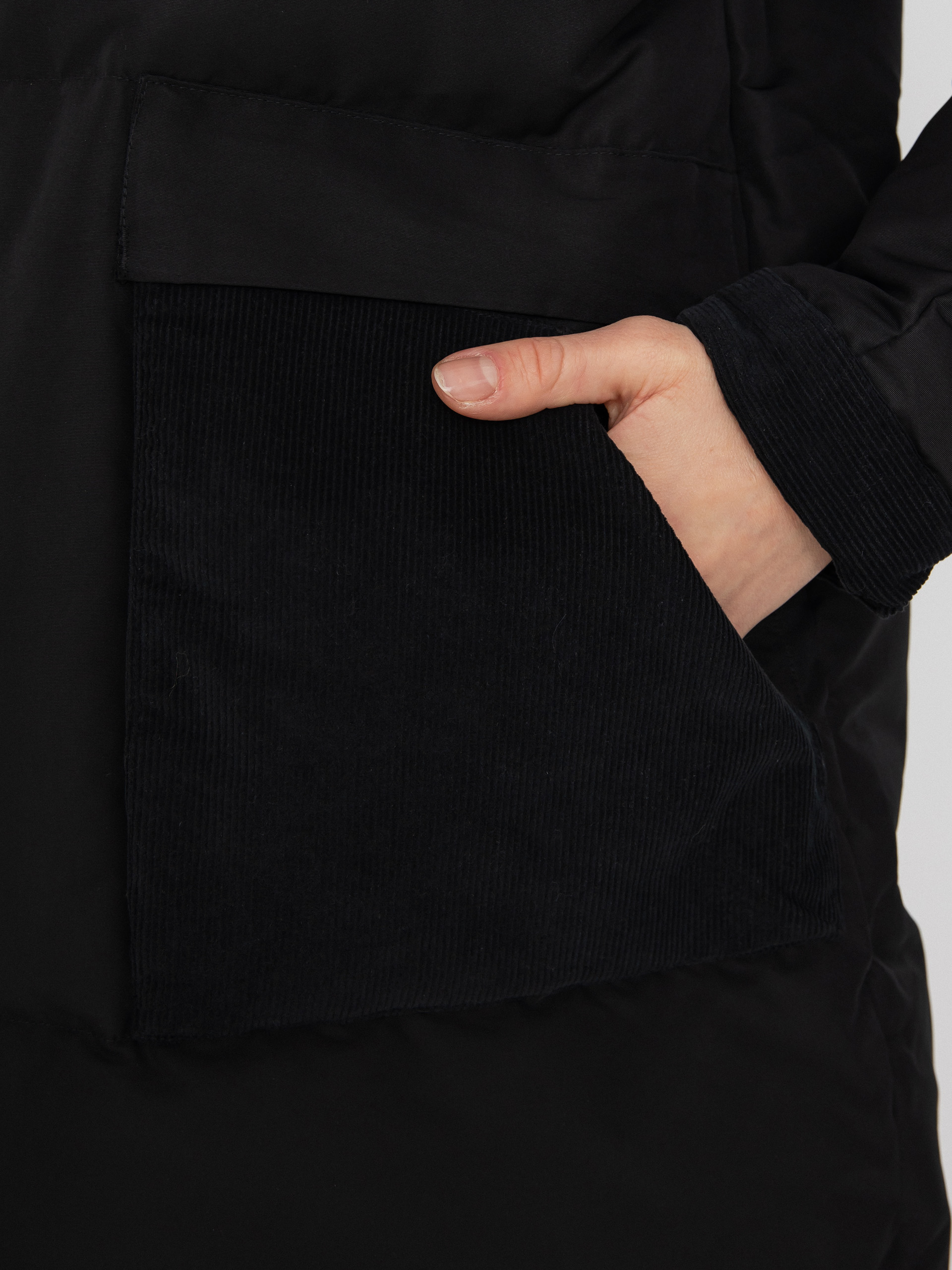 Bunda Converse Premium Fashion Long Down Wmn (black)